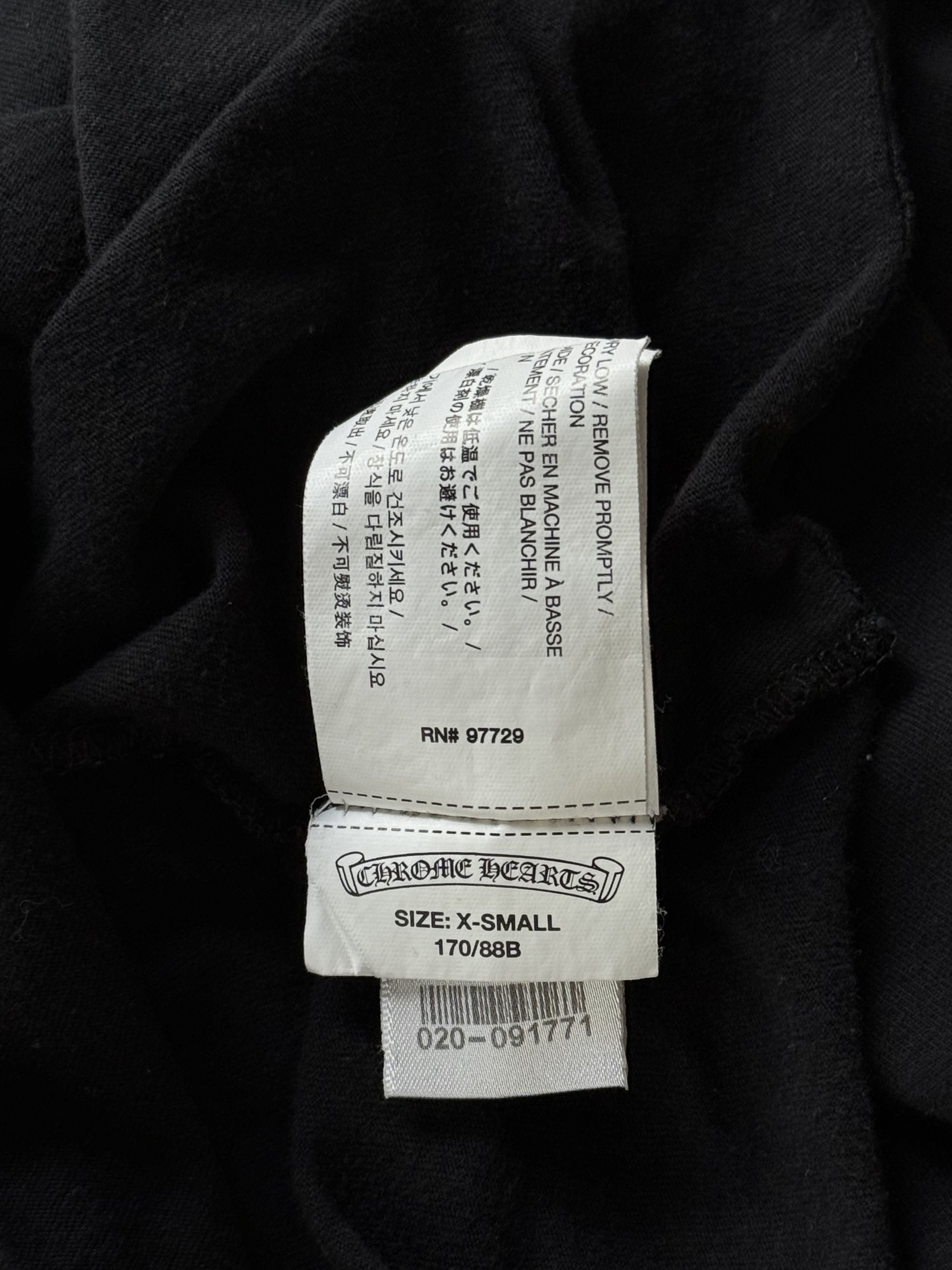 Chrome Hearts Black Sunset Gradient Horseshoe Longsleeve T-Shirt Size US XS / EU 42 / 0 - 6 Thumbnail