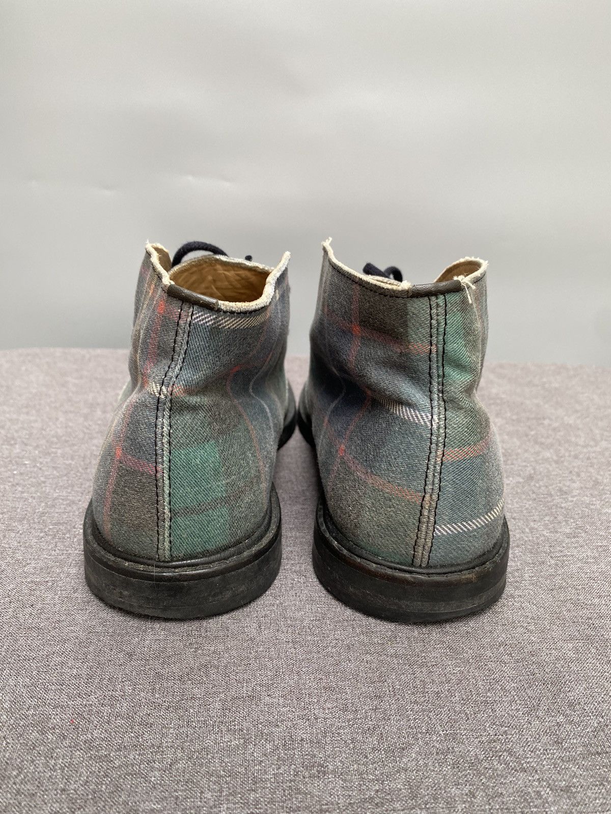 Comme des Garcons Plaid Mid Boots Size US 9 / IT 39 - 4 Thumbnail