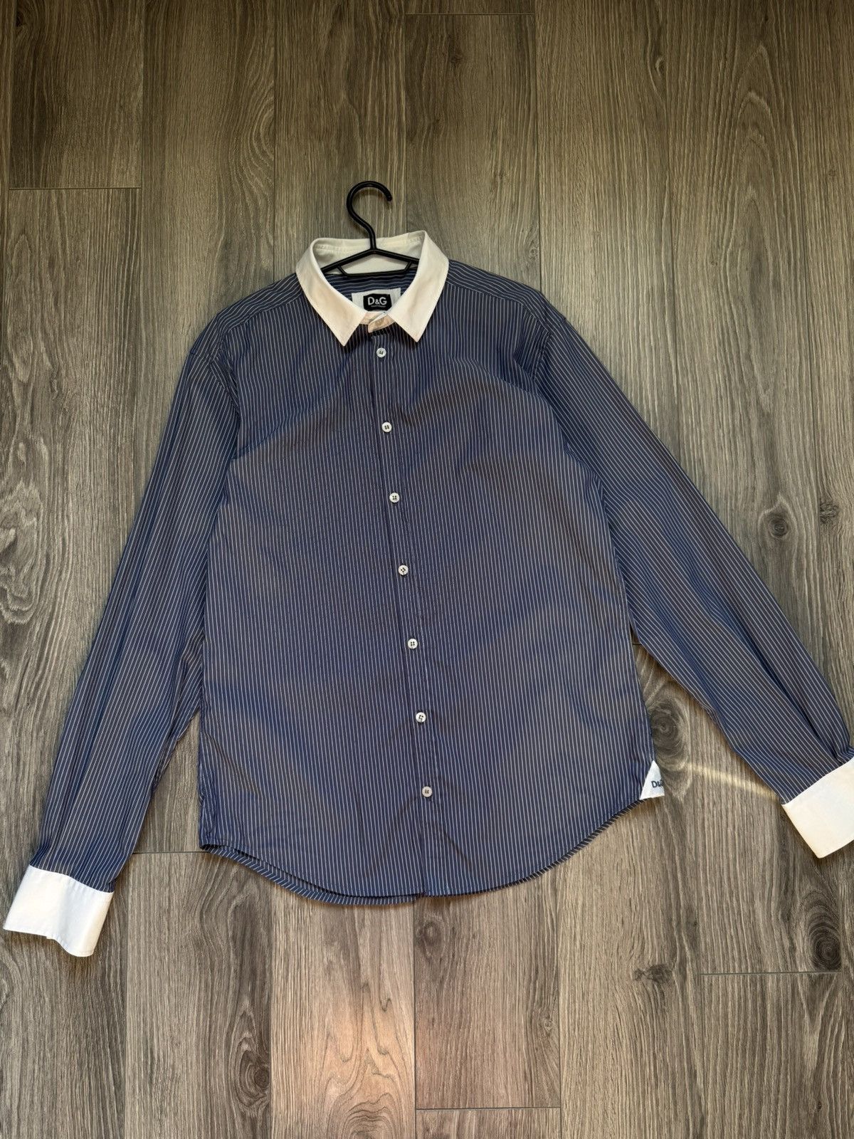 Dolce & Gabbana Dolce & Gabanna Stripped Shirt 48 Size US M / EU 48-50 / 2 - 1 Thumbnail