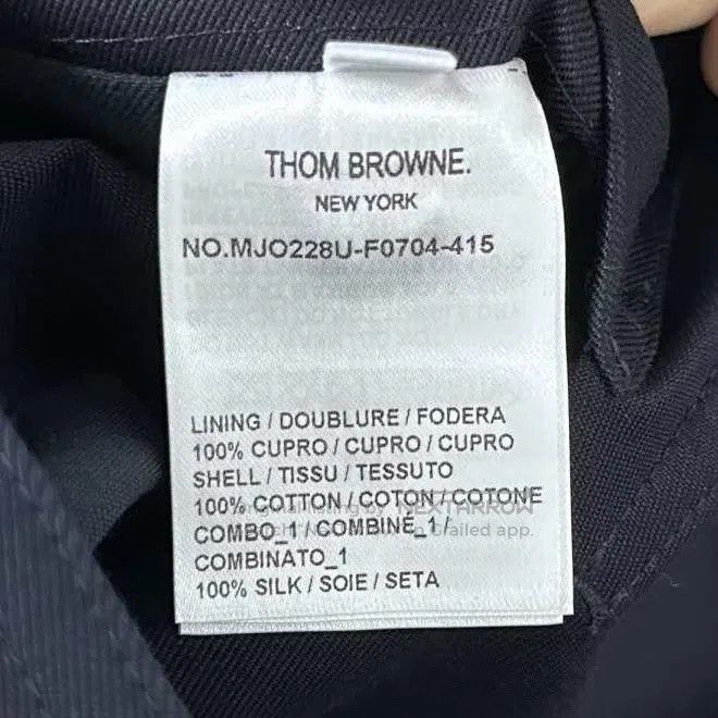Thom Browne Thom Browne Rose embroidery striped multi-pocket coat Size US S / EU 44-46 / 1 - 4 Thumbnail