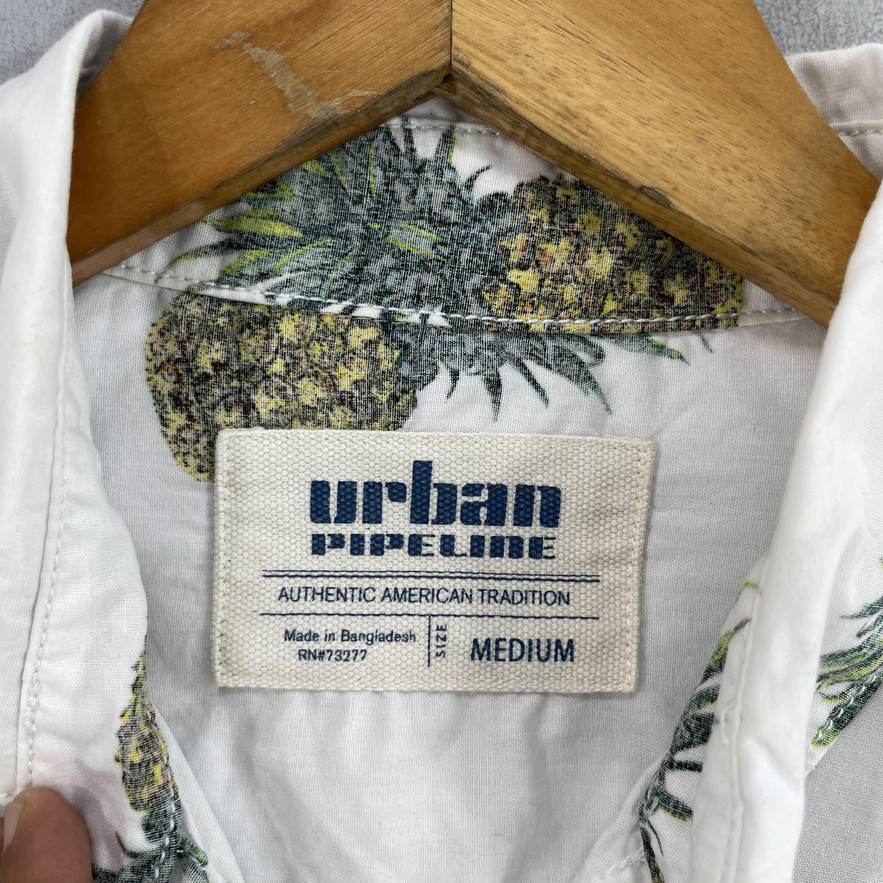 Japanese Brand Vintage Urban Pipeline Pineapple Tropical Fruit Motive Shirt Size US M / EU 48-50 / 2 - 5 Thumbnail