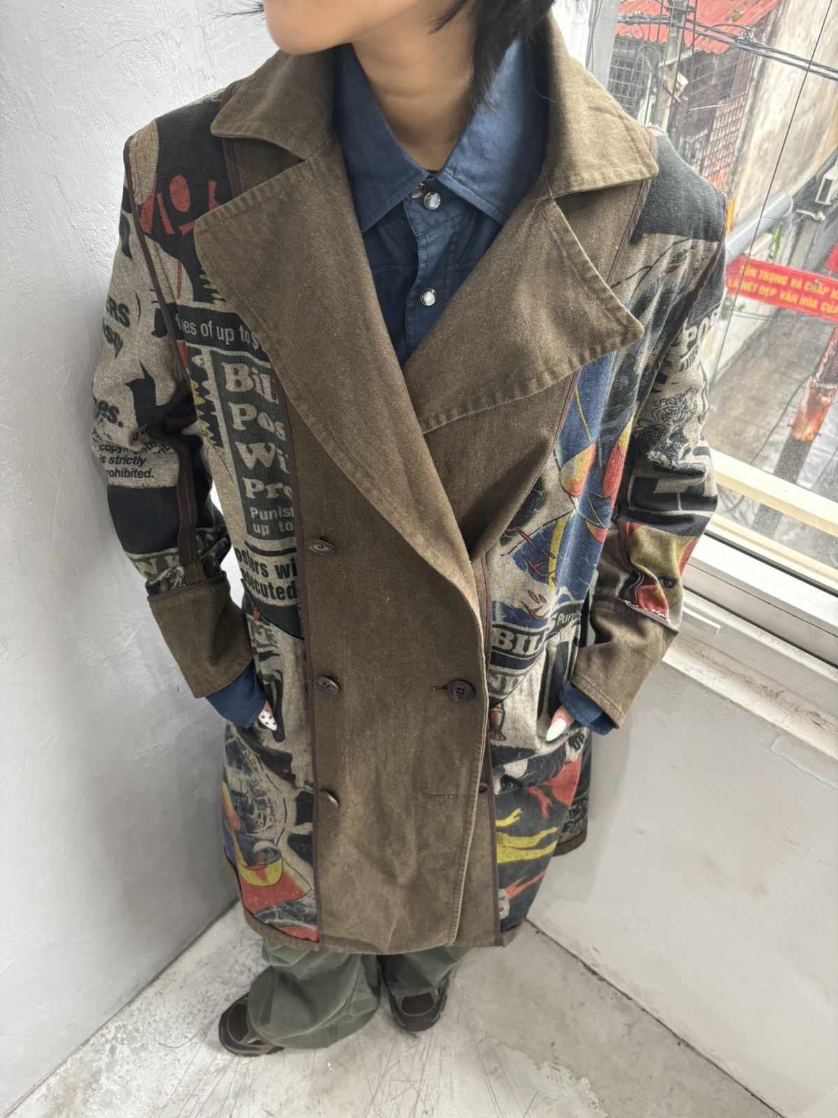 Yohji Yamamoto Yohji Yamamoto x Shotaro Ishinomori AW2007 Cyborg 009 coat Size US M / EU 48-50 / 2 - 2 Thumbnail