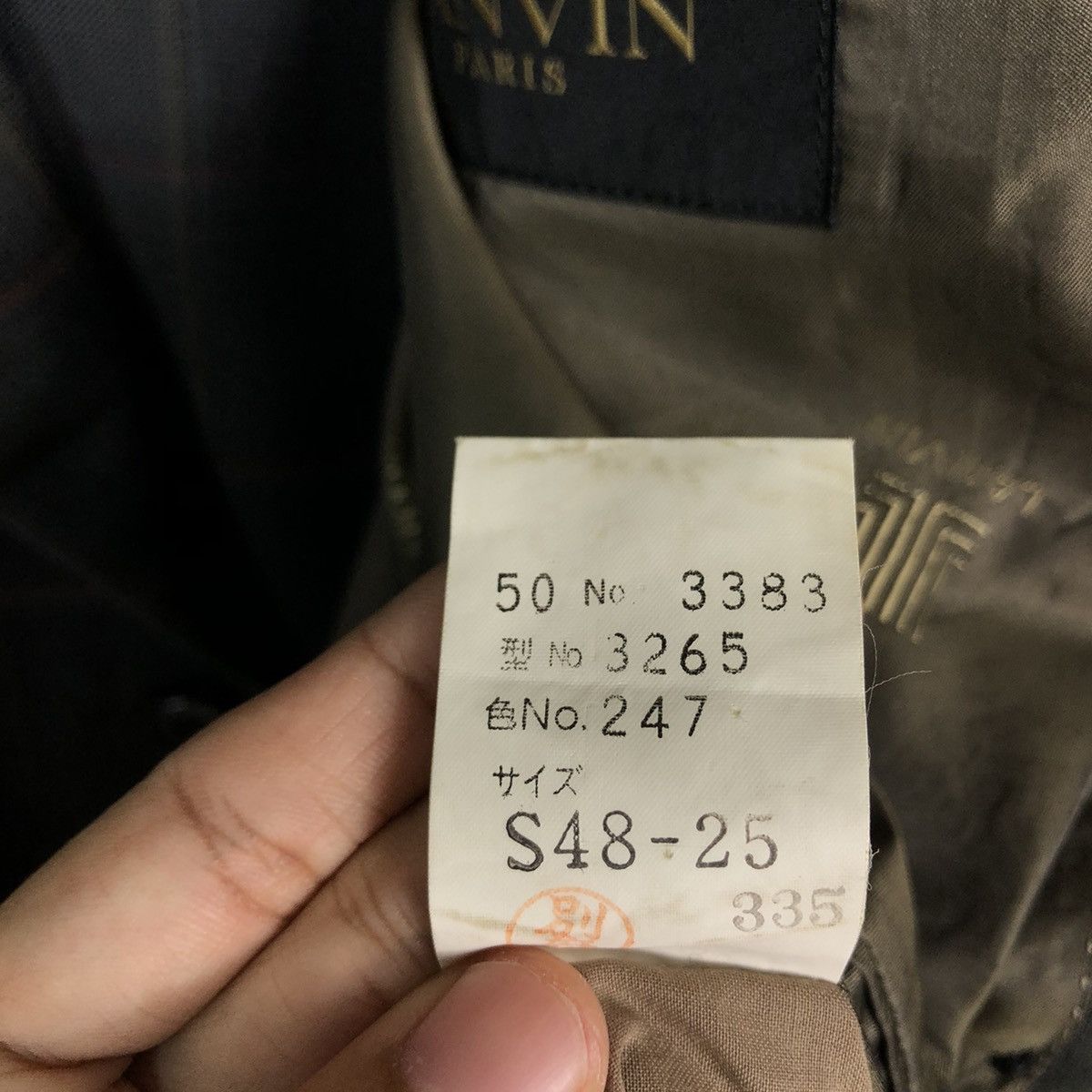 Japanese Brand 🔥Rich Black - Double Breast Coats Jacket Lanvin Paris Size US M / EU 48-50 / 2 - 15 Thumbnail