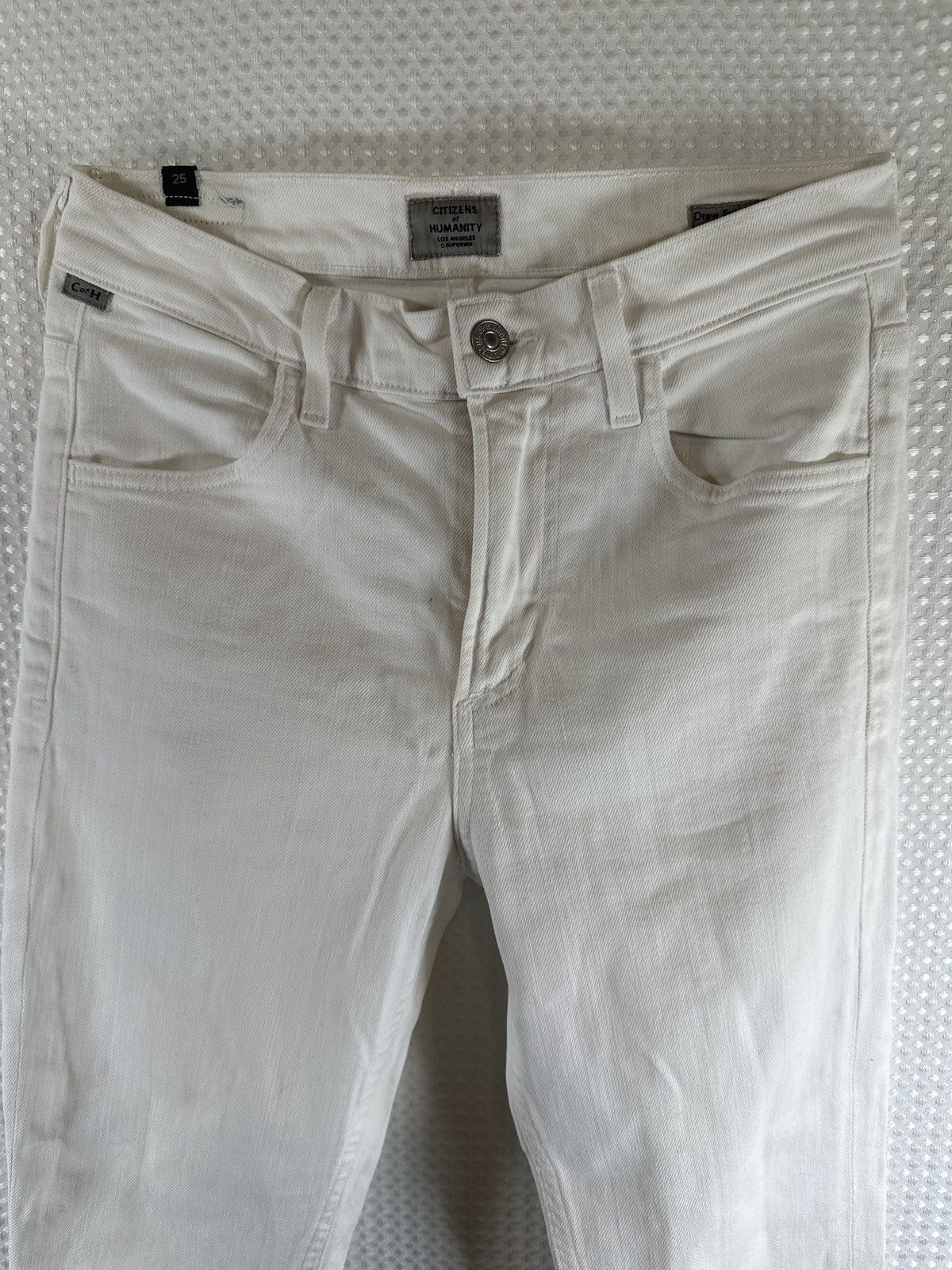 Citizens Of Humanity Citizens Of Humanity Women's Drew Fray Crop Flare Jean Size 25" / US 0 / IT 36 - 7 Thumbnail