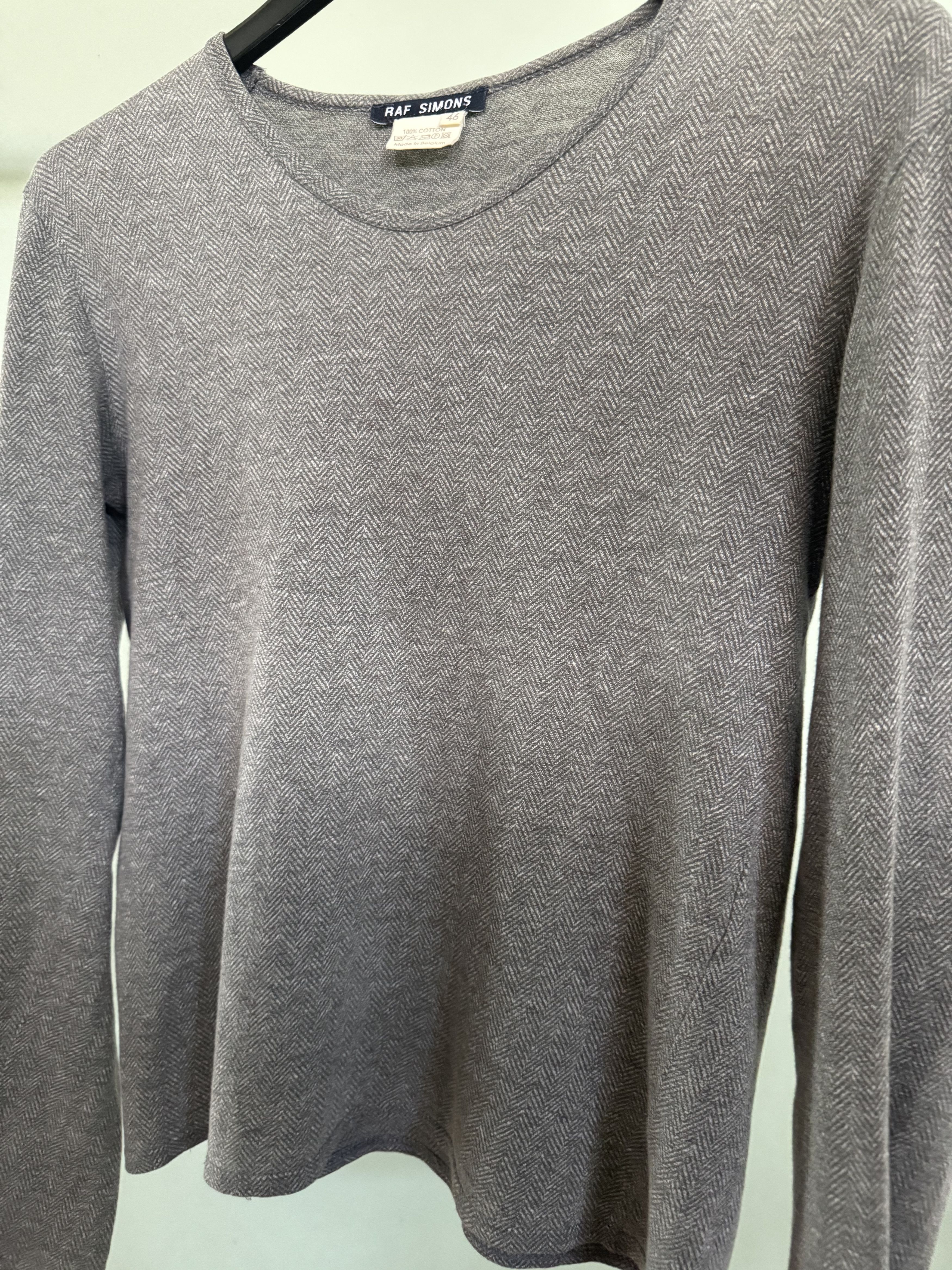 Raf Simons Black Palms Cotton L/S Tee Size US S / EU 44-46 / 1 - 4 Thumbnail