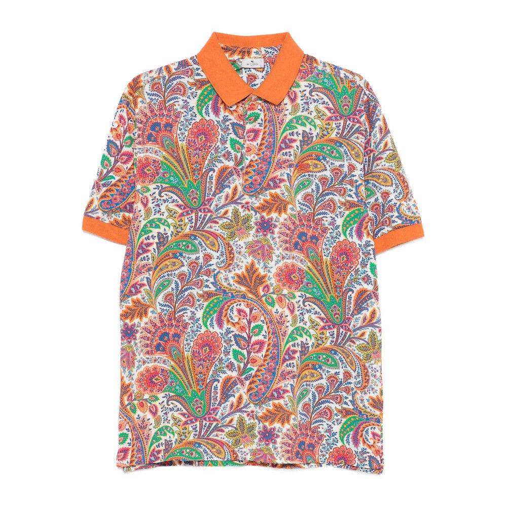 Etro Etro ORANGE Polo Shirts Size US L / EU 52-54 / 3 - 1 Thumbnail