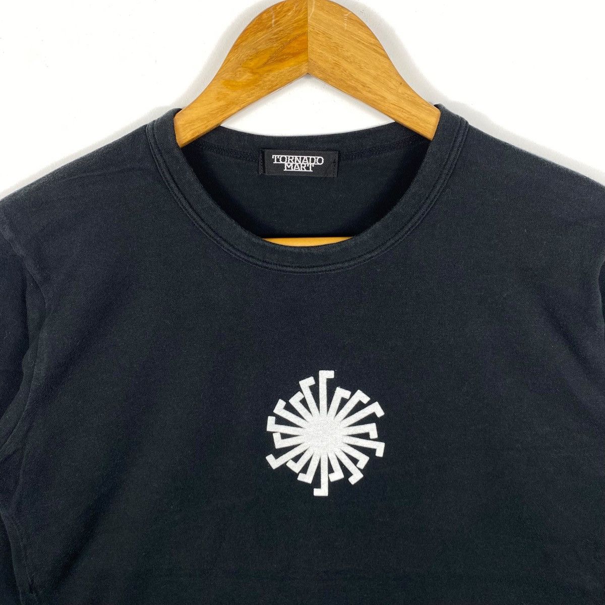 Tornado Mart Vintage TORNADO MART Logo Long Sleeve Tee Shirt Medium Size Size M / US 6-8 / IT 42-44 - 2 Thumbnail