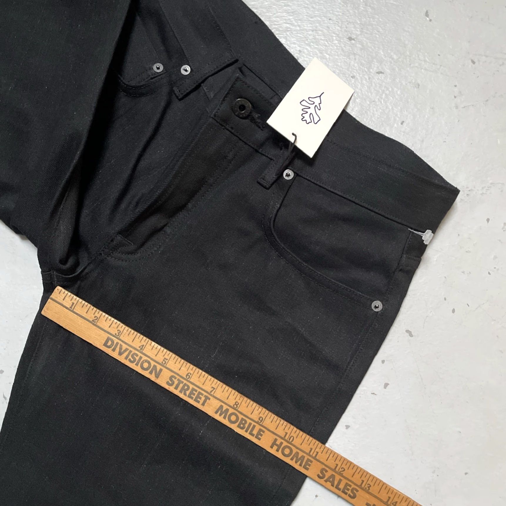 Vintage Ginew Selvedge Black Denim Jeans Made In USA 30 NWT Unisex Adults Jeans Shirt? Size US 30 / EU 46 - 4 Thumbnail