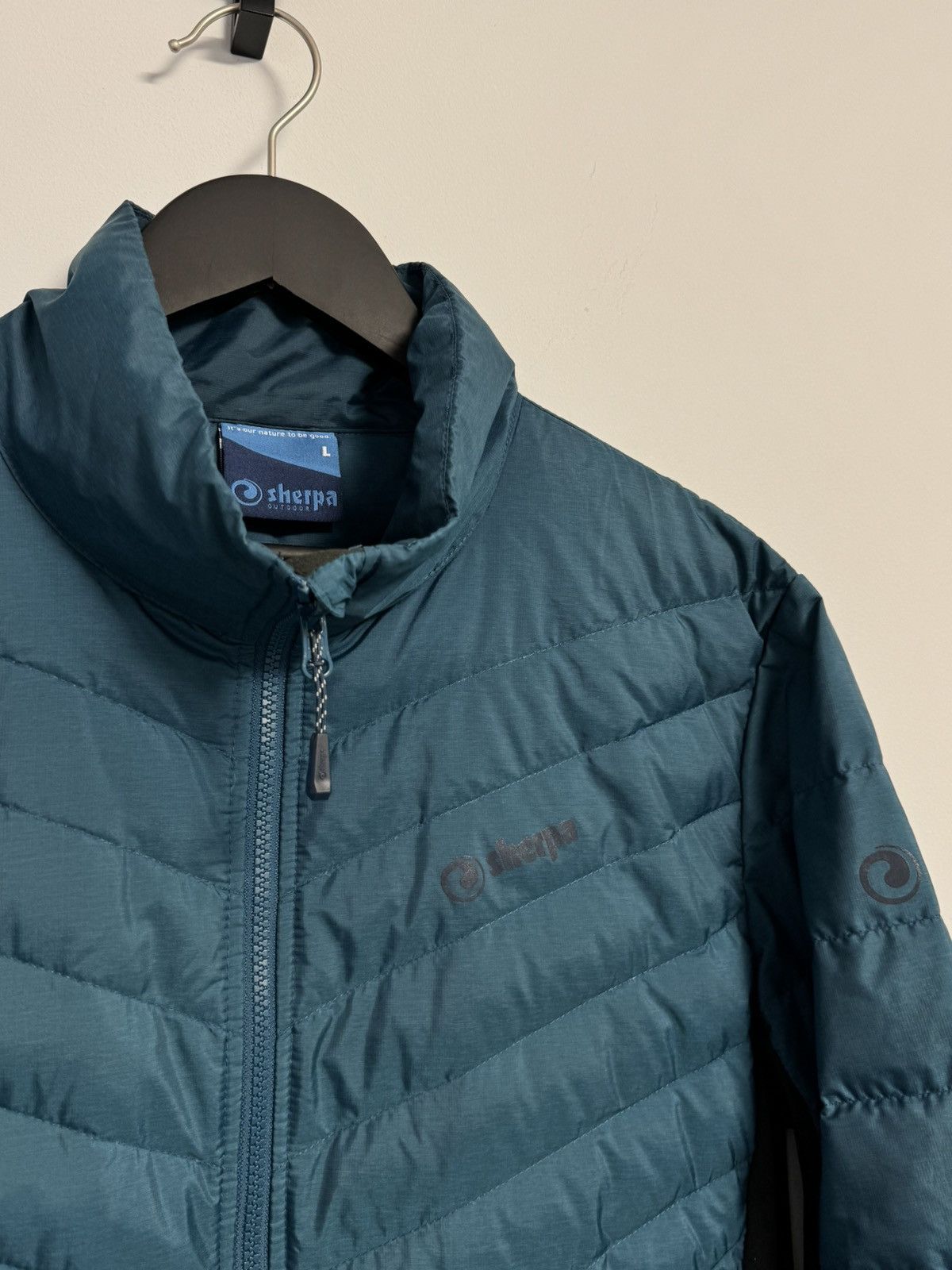 Other Sherpa Insulated Puffer Jacket – Blue / Black, Outdoor Style Size US L / EU 52-54 / 3 - 6 Thumbnail