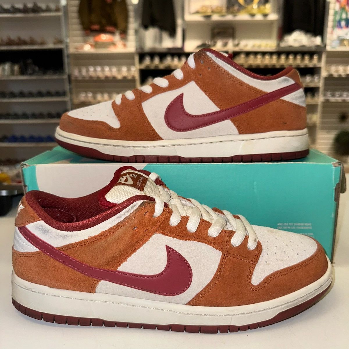 Nike Size 9 - Nike Dunk Pro SB Low Dark Russet Size US 9 / EU 42 - 1 Thumbnail