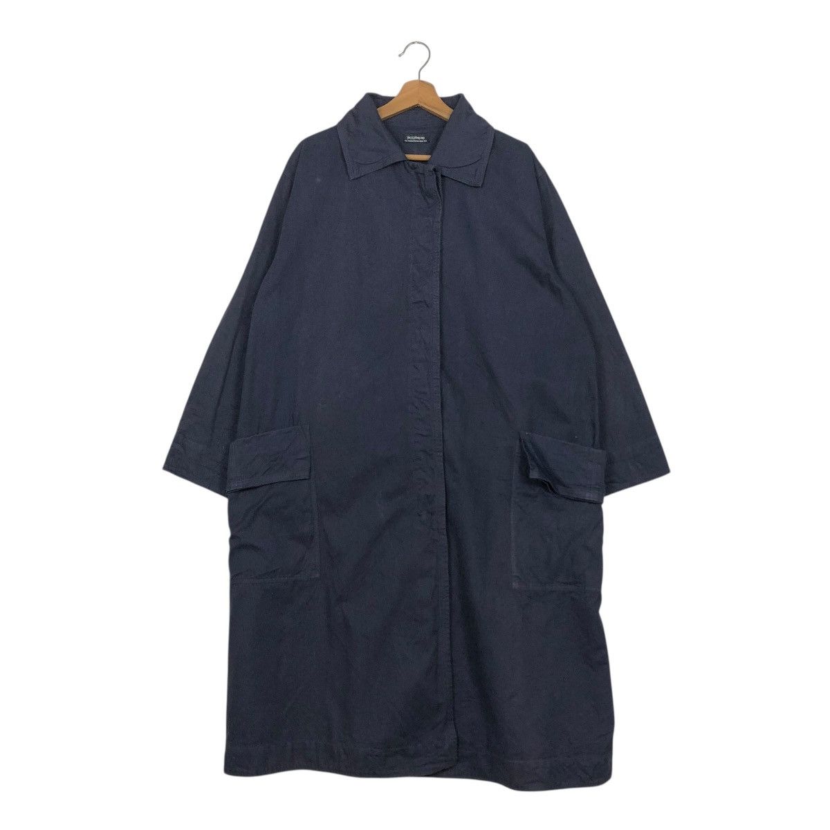 Japanese Brand 🔥RICH BLACK VTG LONG JACKET YACCOMARICARD ISSEY MIYAKE Size US L / EU 52-54 / 3 - 1 Thumbnail