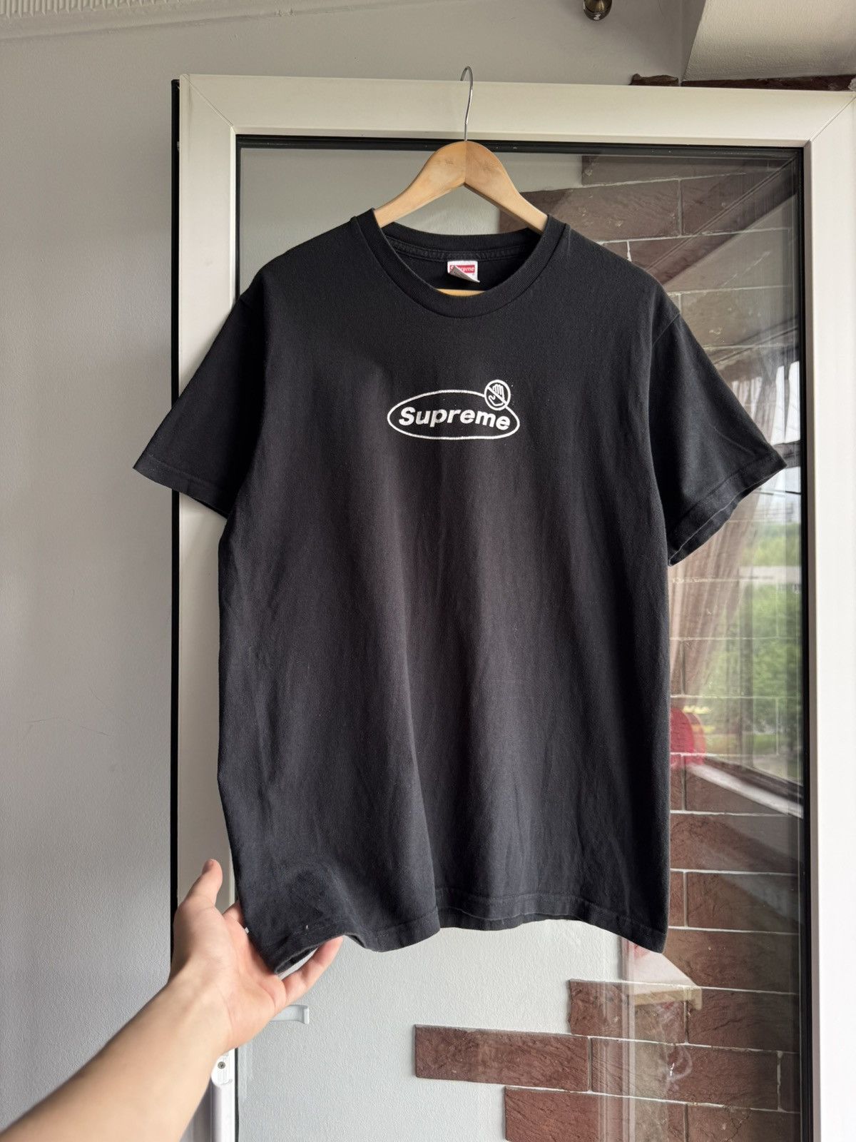 Supreme Supreme Warning Tee FW22 Size US M / EU 48-50 / 2 - 3 Thumbnail