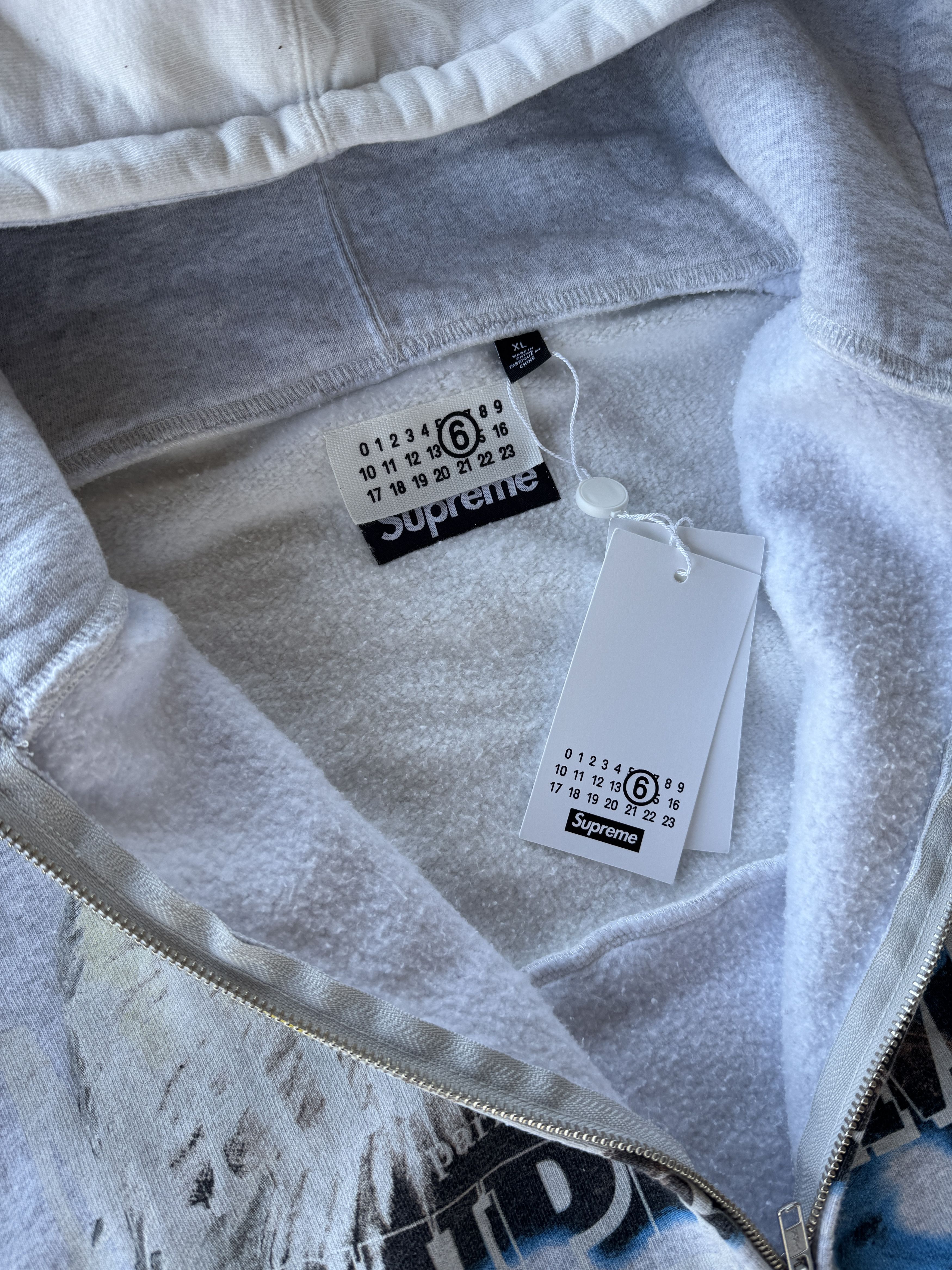 Supreme Supreme X MM6 Eagle Zip Up Hoodie Size US XL / EU 56 / 4 - 6 Thumbnail
