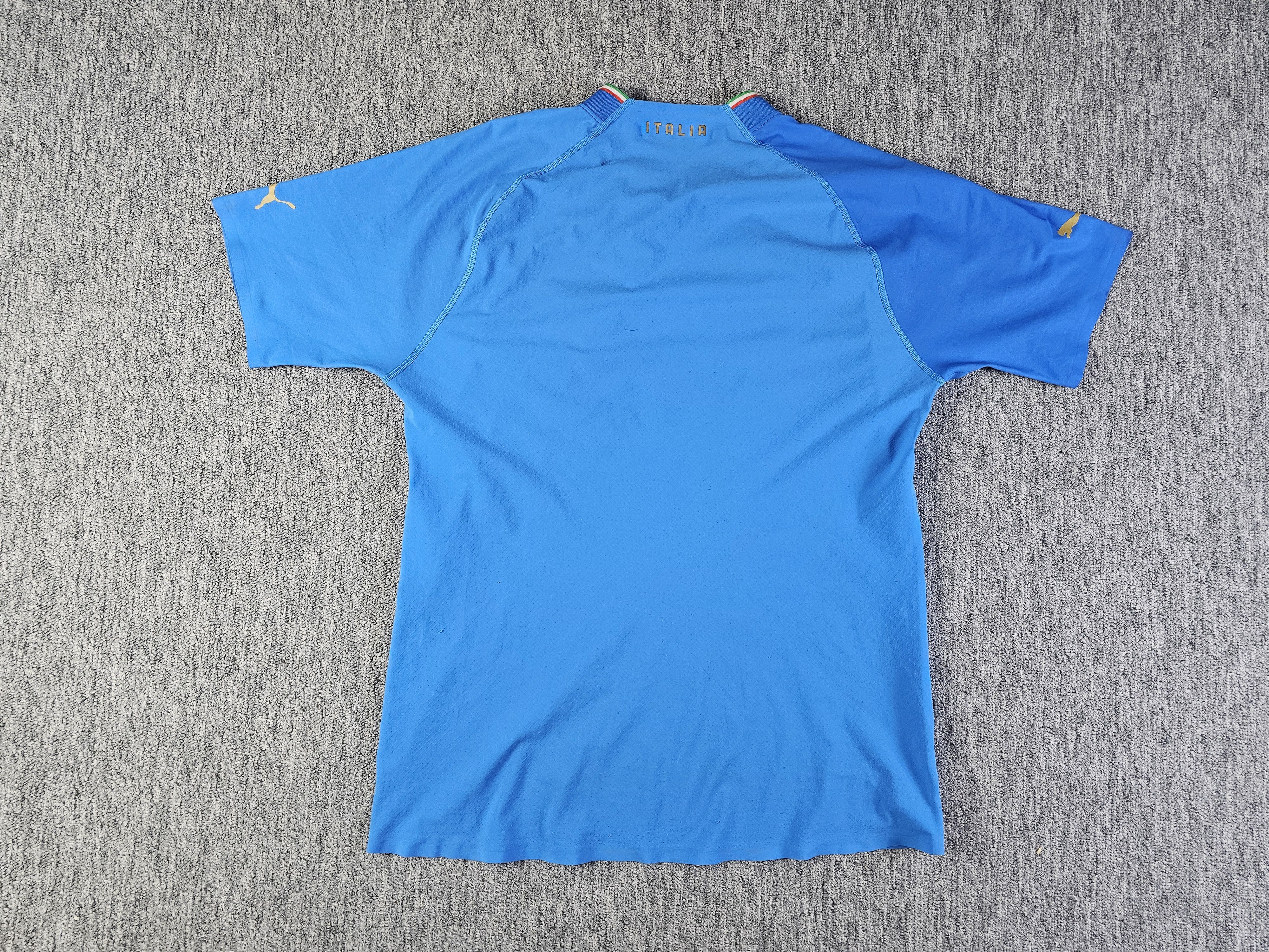 Puma Puma Italy Home Jersey Men L 2022 2023 Blue Gold Azzurri Size US L / EU 52-54 / 3 - 2 Thumbnail