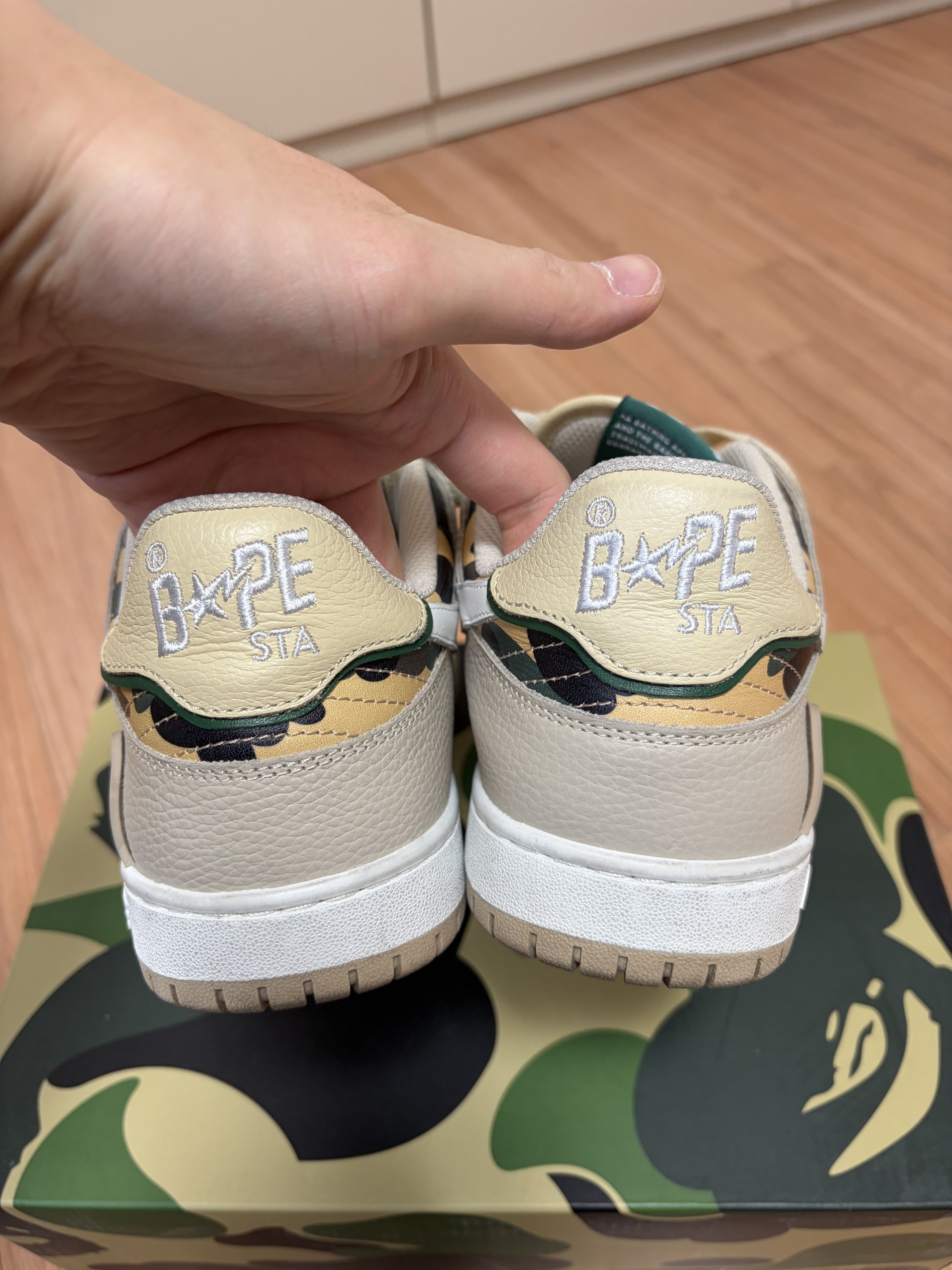 Bape BAPE SK8 STA Beige Size US 10 / EU 43 - 6 Thumbnail