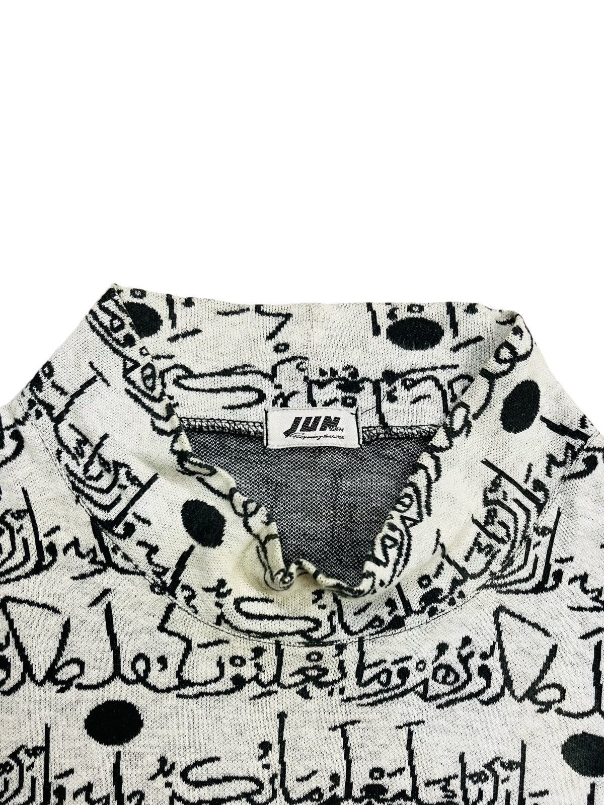 20471120 1980s Jun Men - Arabic Mantra Top Size US M / EU 48-50 / 2 - 4 Thumbnail