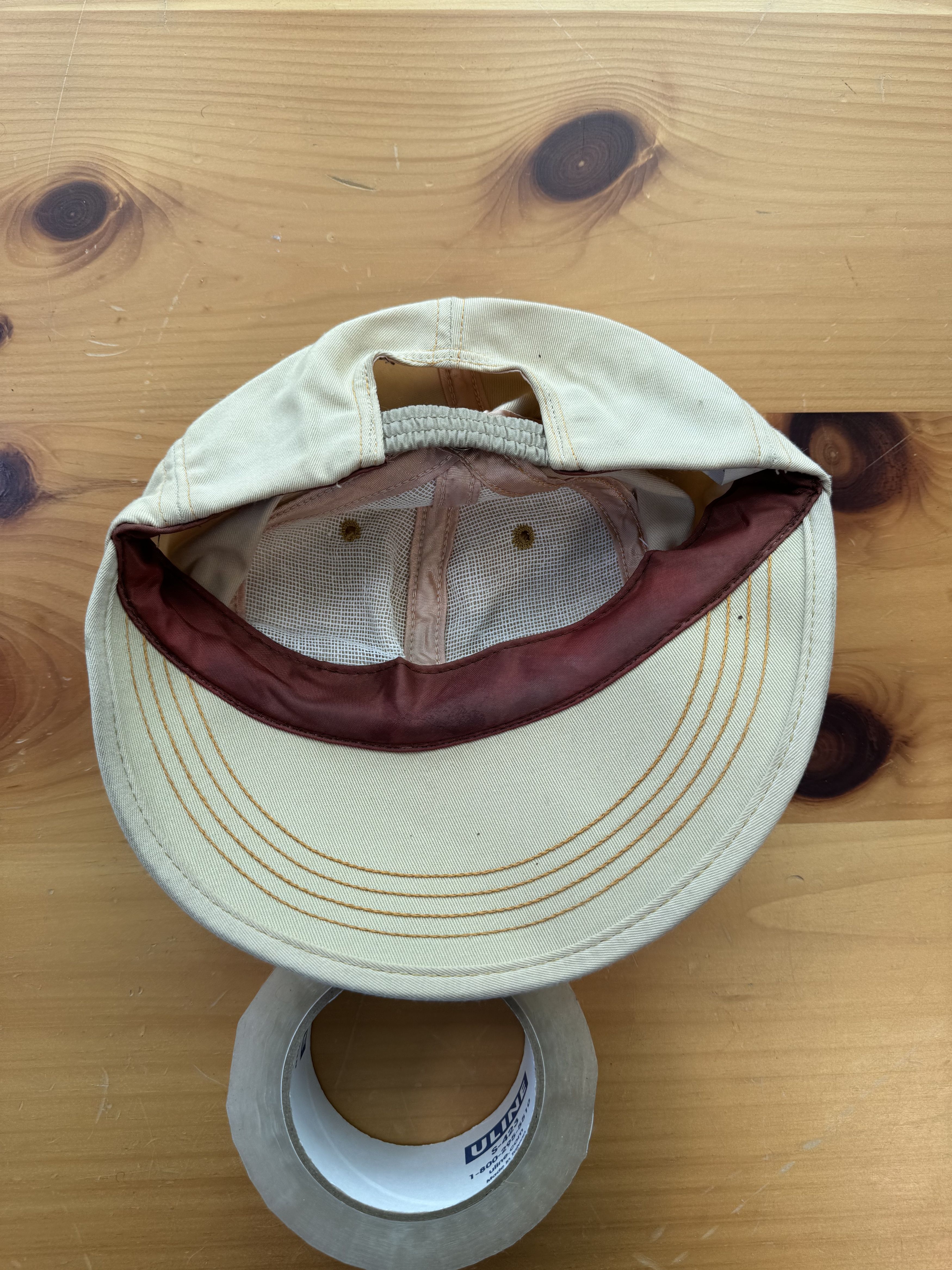 Levi's 70's Levis Orange Tab Elastic Brim Hat Cap Wide Size ONE SIZE - 8 Thumbnail