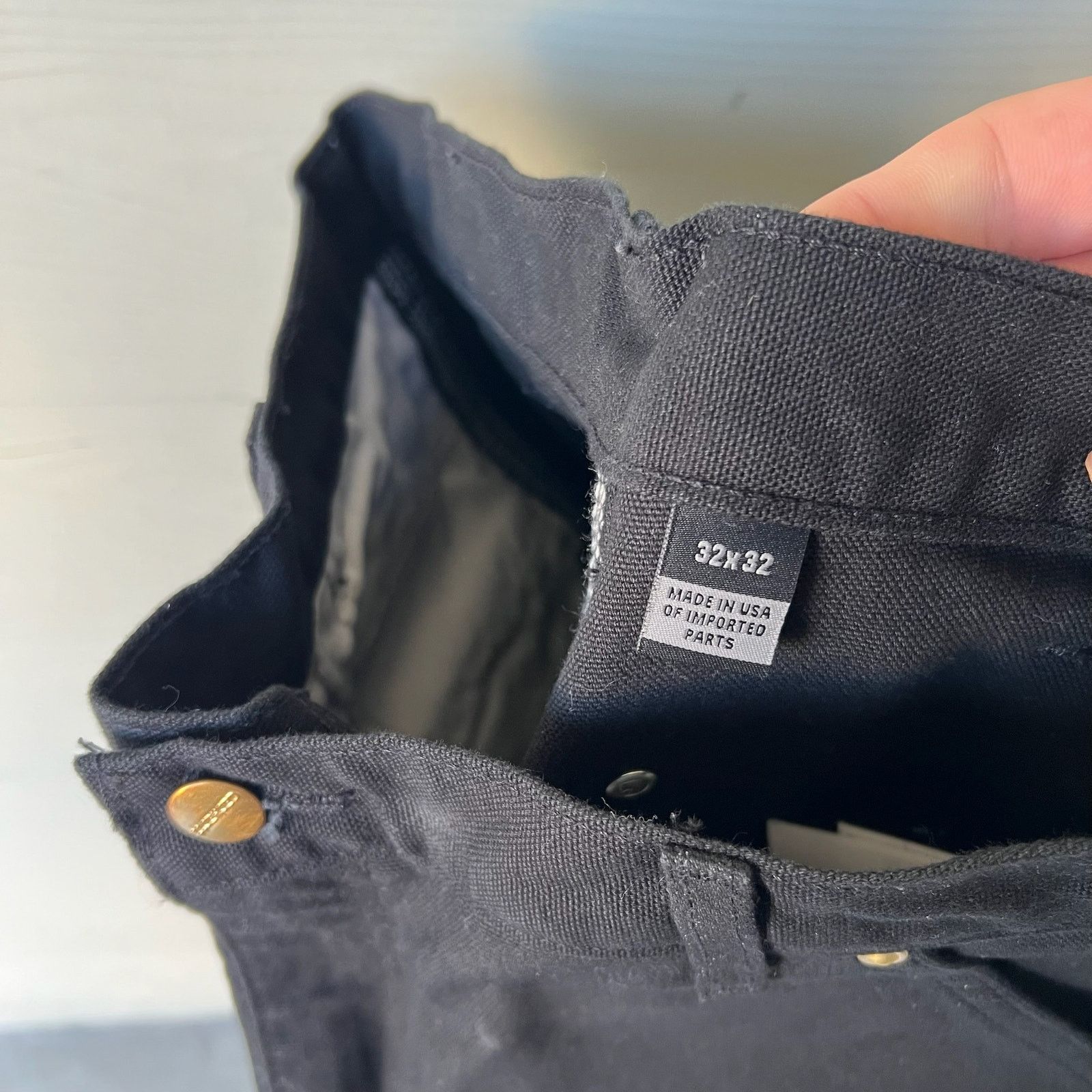 Carhartt × Vintage Carhartt black double knee work wear carpenter pants Size US 30 / EU 46 - 3 Thumbnail