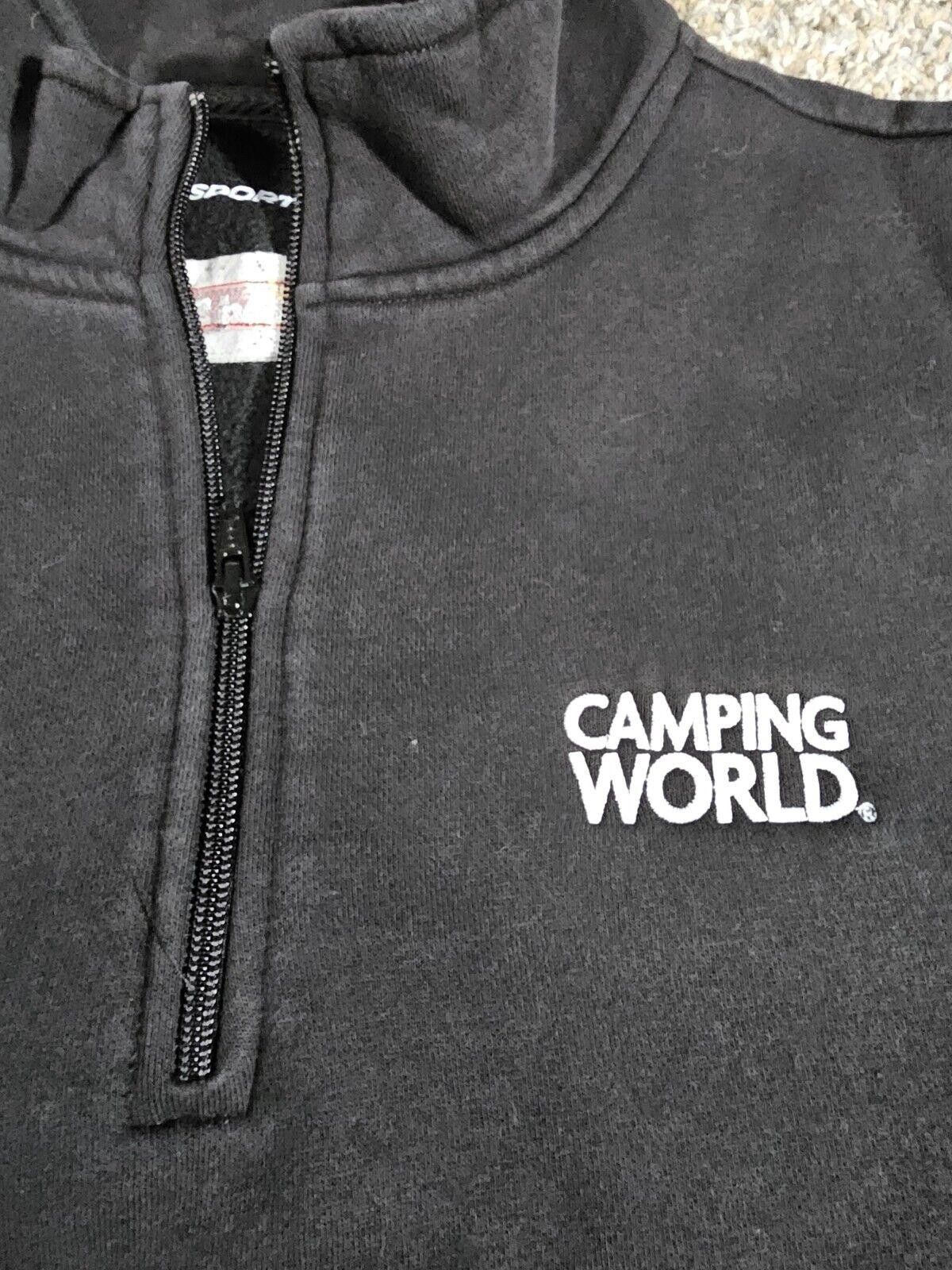Designer camping world Good Sam 1/4 zip sweater SEE MEASUREMENTS Size US M / EU 48-50 / 2 - 2 Thumbnail