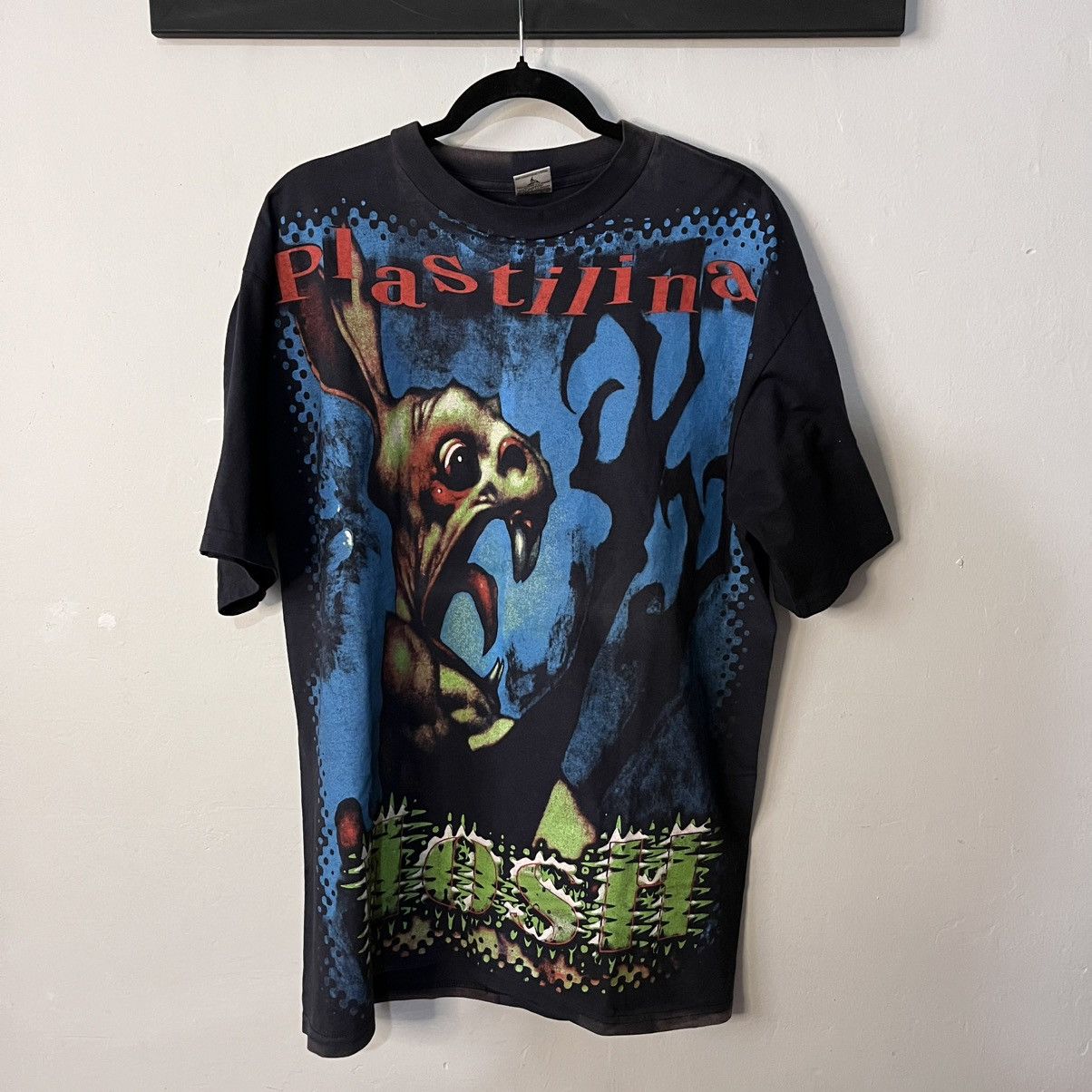 Vintage Vintage Plastilina Mosh Aqua Mosh resurrecion tee Size US XL / EU 56 / 4 - 1 Thumbnail