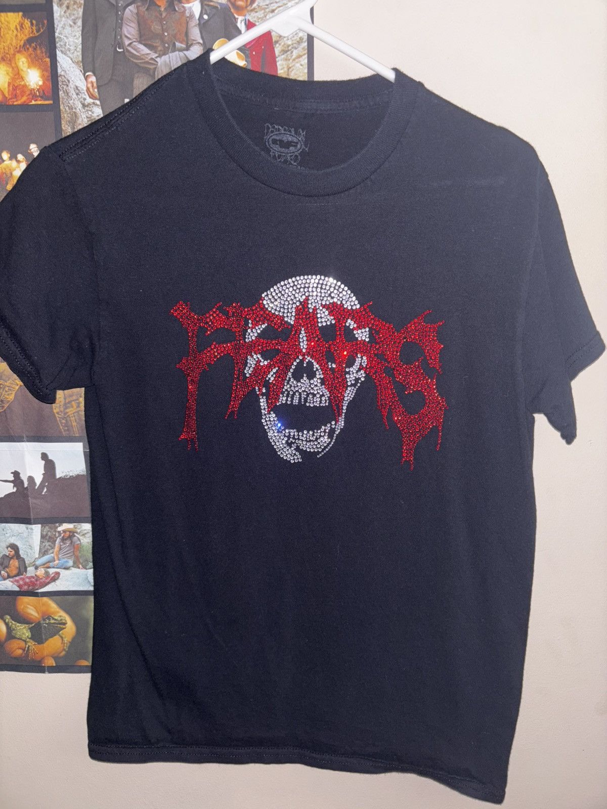 Other Personal Fears Rhinestone T-Shirt Size US S / EU 44-46 / 1 - 1 Thumbnail