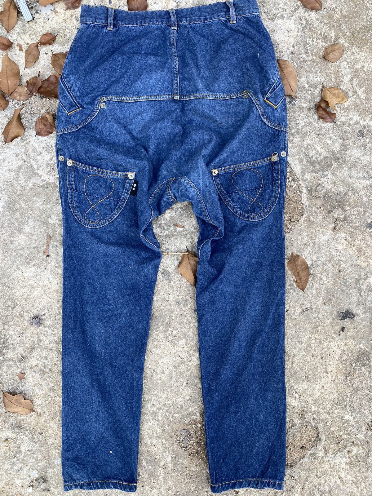 mercibeaucoup 🔥 Very Rare 🔥 Vintage Mercibeaucoup Denim Pant Issey Miyake Size US 31 - 4 Thumbnail