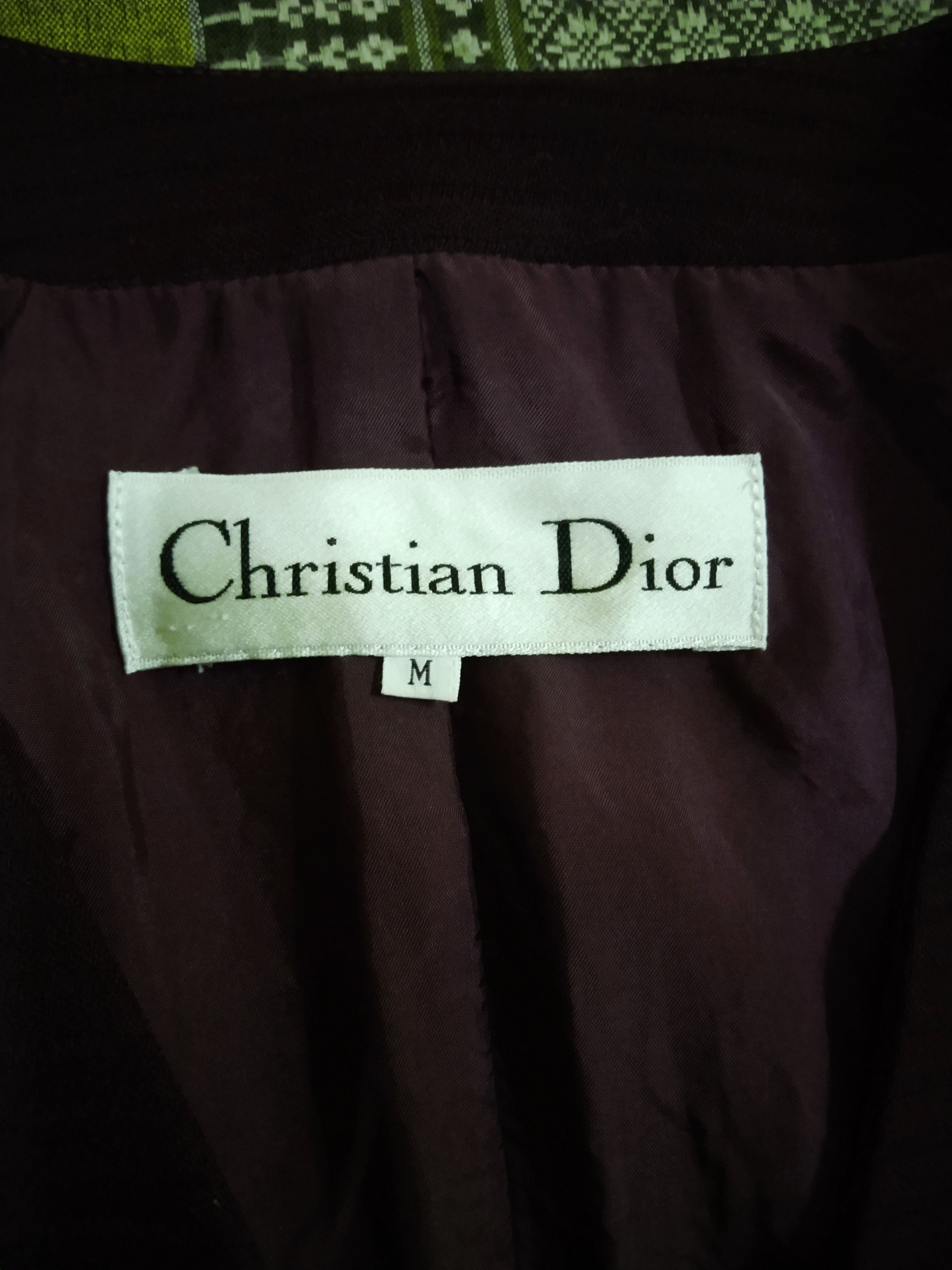 Christian Dior Monsieur Vintage Christian Dior Women Blazer Size M / US 6-8 / IT 42-44 - 14 Thumbnail