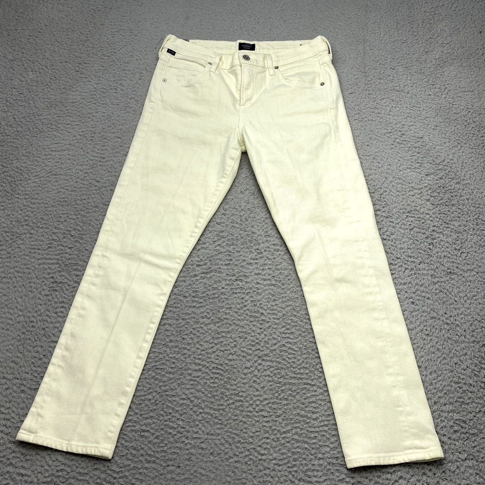 Citizens Of Humanity VINTAGE Citizens of Humanity Jeans Womens 28 Elsa Mid Rise Slim Crop Denim 30x26 Size 28" / US 6 / IT 42 - 7 Thumbnail