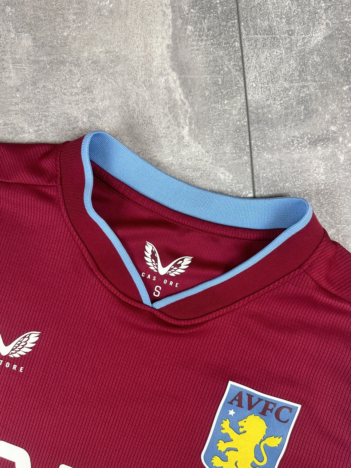 Castore Castore Aston Villa Home 2022/23 Football Soccer Jersey Size US S / EU 44-46 / 1 - 7 Thumbnail