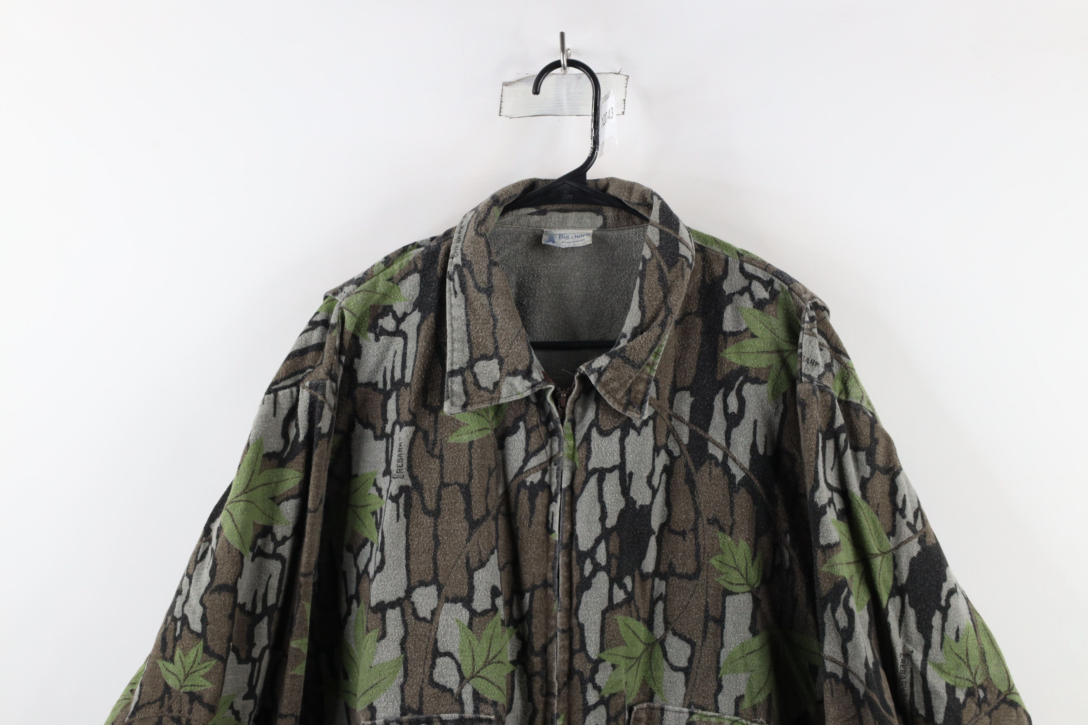 Vintage Vintage 90s Streetwear Camouflage Chamois Cloth Jacket USA Size US XXL / EU 58 / 5 - 2 Thumbnail