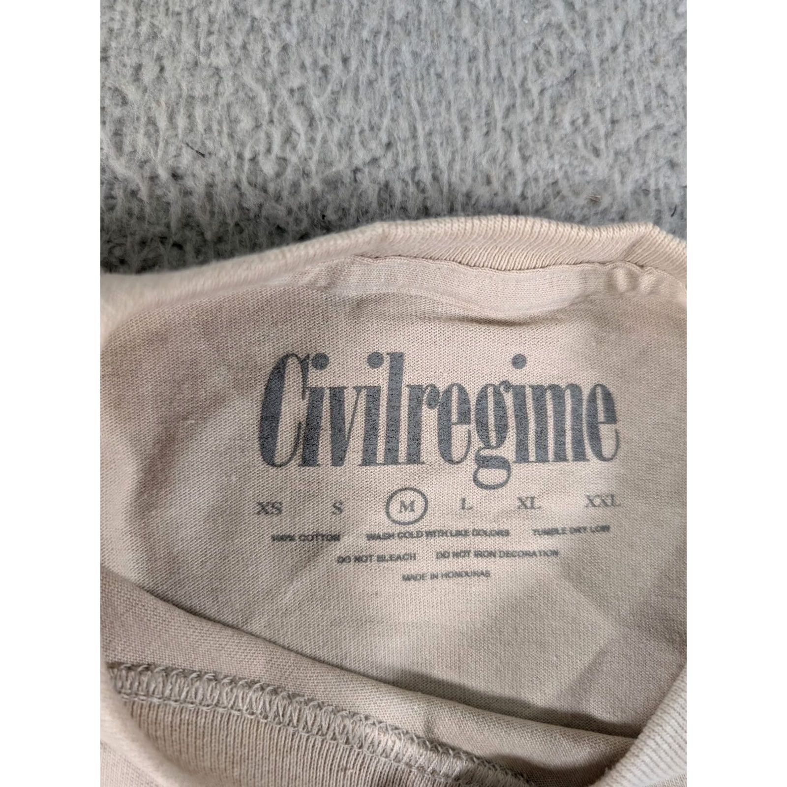 Vintage VINTAGE Civil Regime Shirt Mens M Follow Me To The Gates Classic Graphic Tee Size US M / EU 48-50 / 2 - 4 Thumbnail