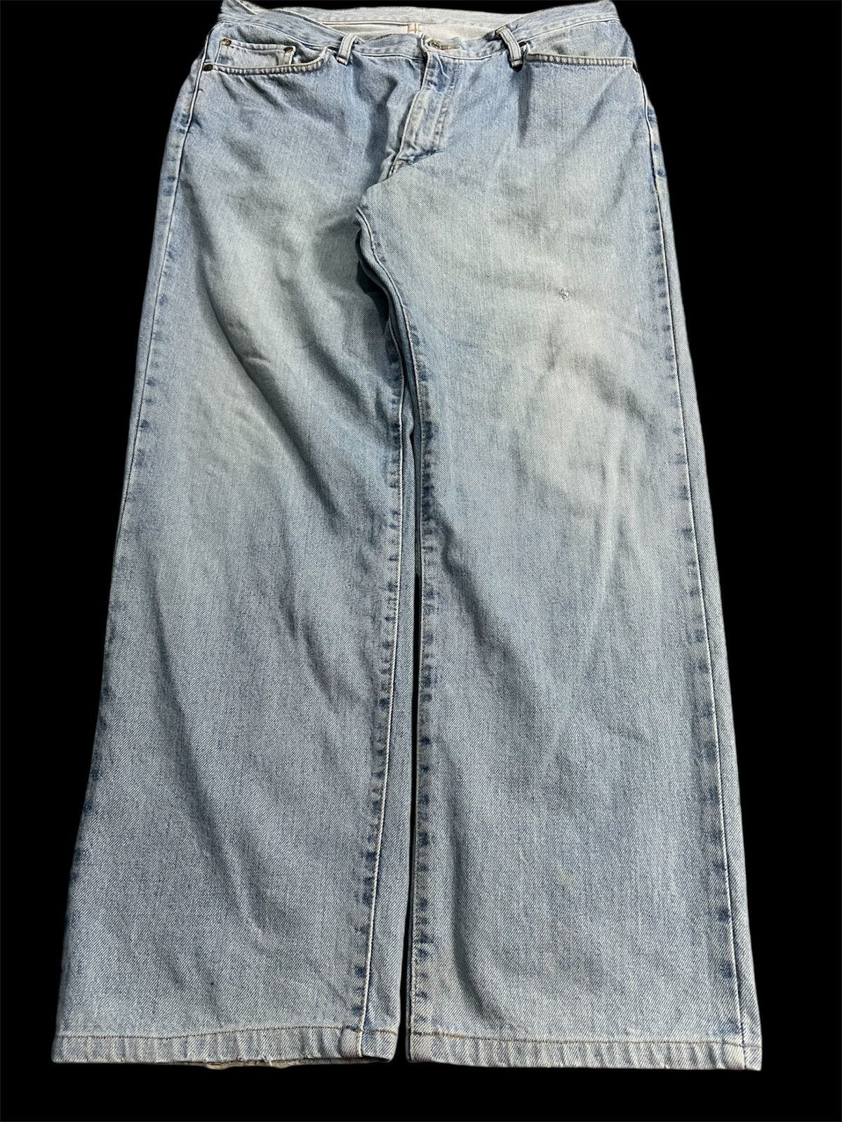 Edwin × If Six Was Nine × Japanese Brand VINTAGE 90’s STYLE EDWIN LIGHT WASH BAGGY JEANS Size US 34 / EU 50 - 1 Thumbnail