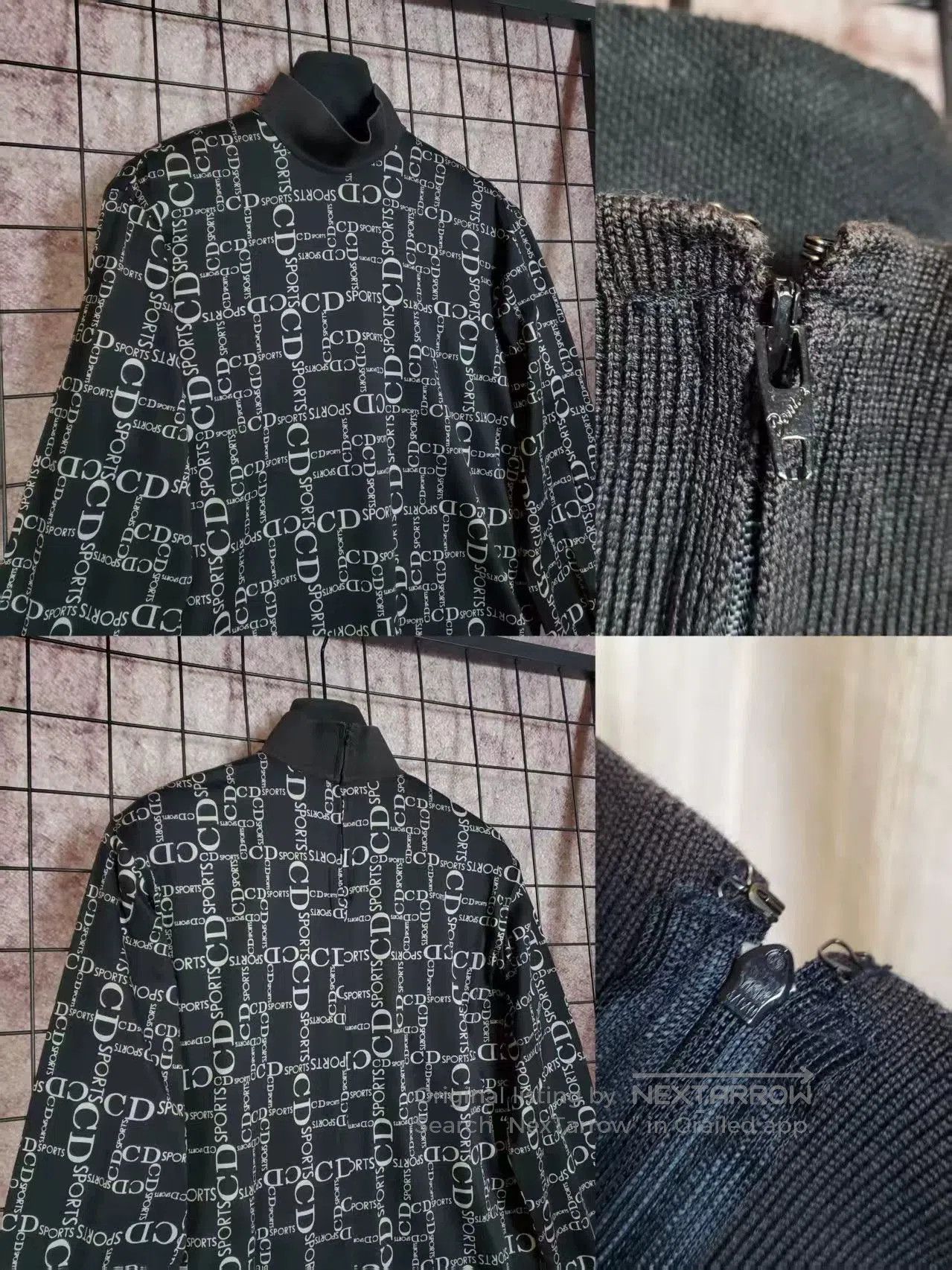 Dior Dior Rare CD Monogram Top. Size US L / EU 52-54 / 3 - 3 Thumbnail