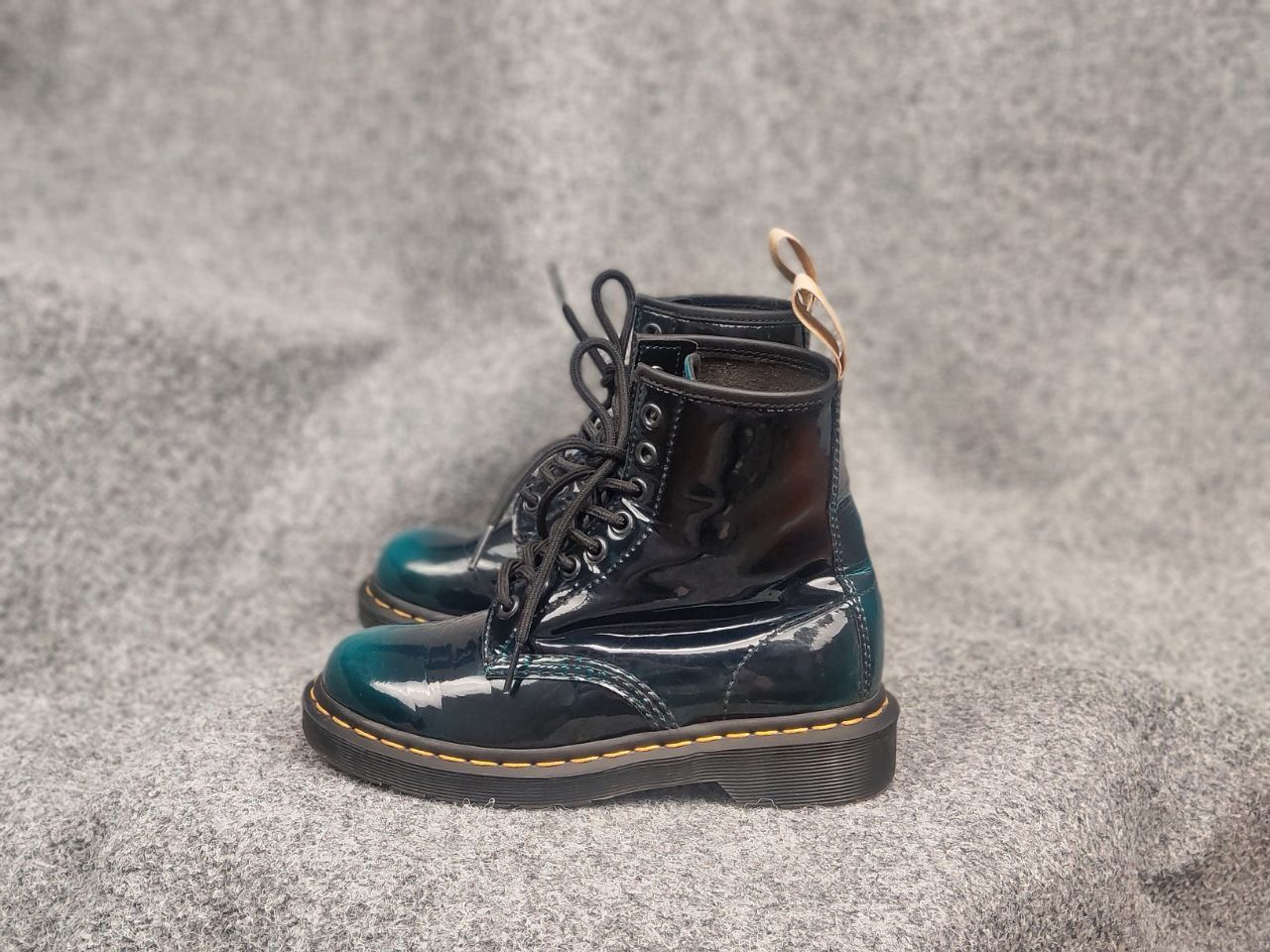 Dr. Martens Dr.Martens 1460 Vegan gradient patent leather Combat Boots Size US 5 / IT 35 - 8 Thumbnail