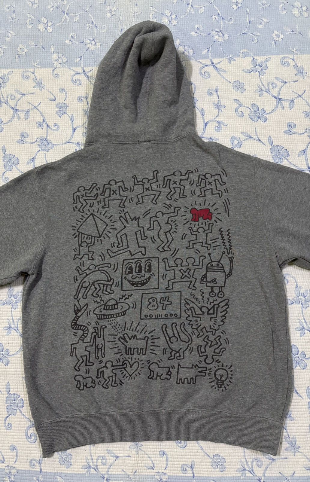 Keith Haring Keita Haring Uniqlo Hoodie Size US L / EU 52-54 / 3 - 9 Thumbnail