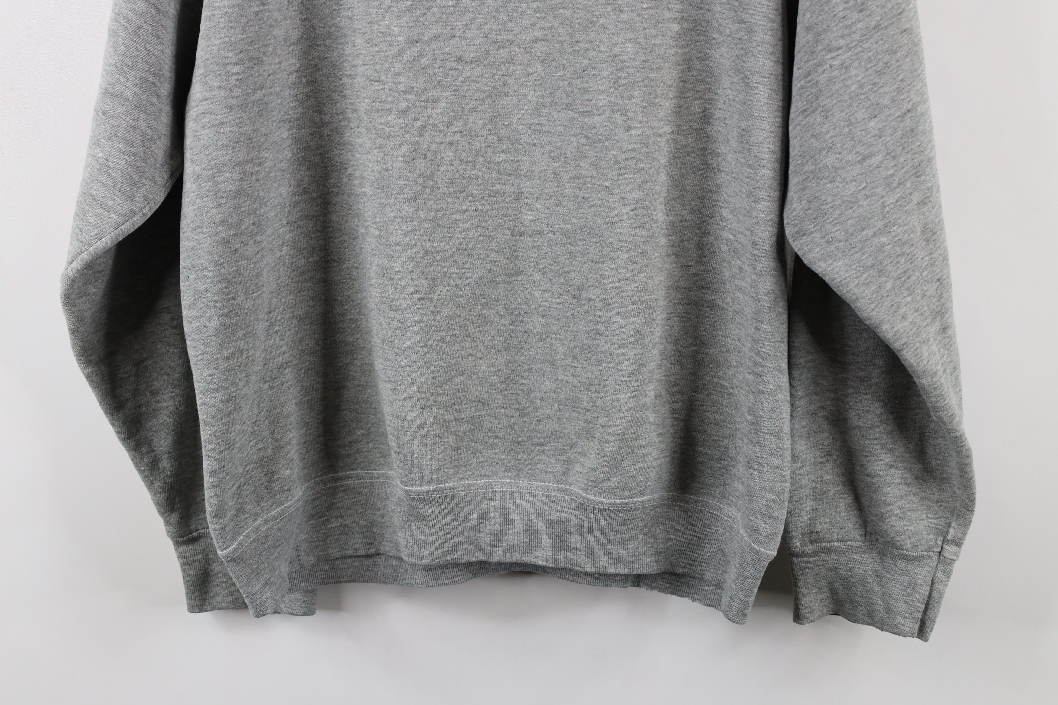 Vintage Vintage 90s Wilson Spell Crewneck Sweatshirt Heather Gray Size US M / EU 48-50 / 2 - 13 Thumbnail