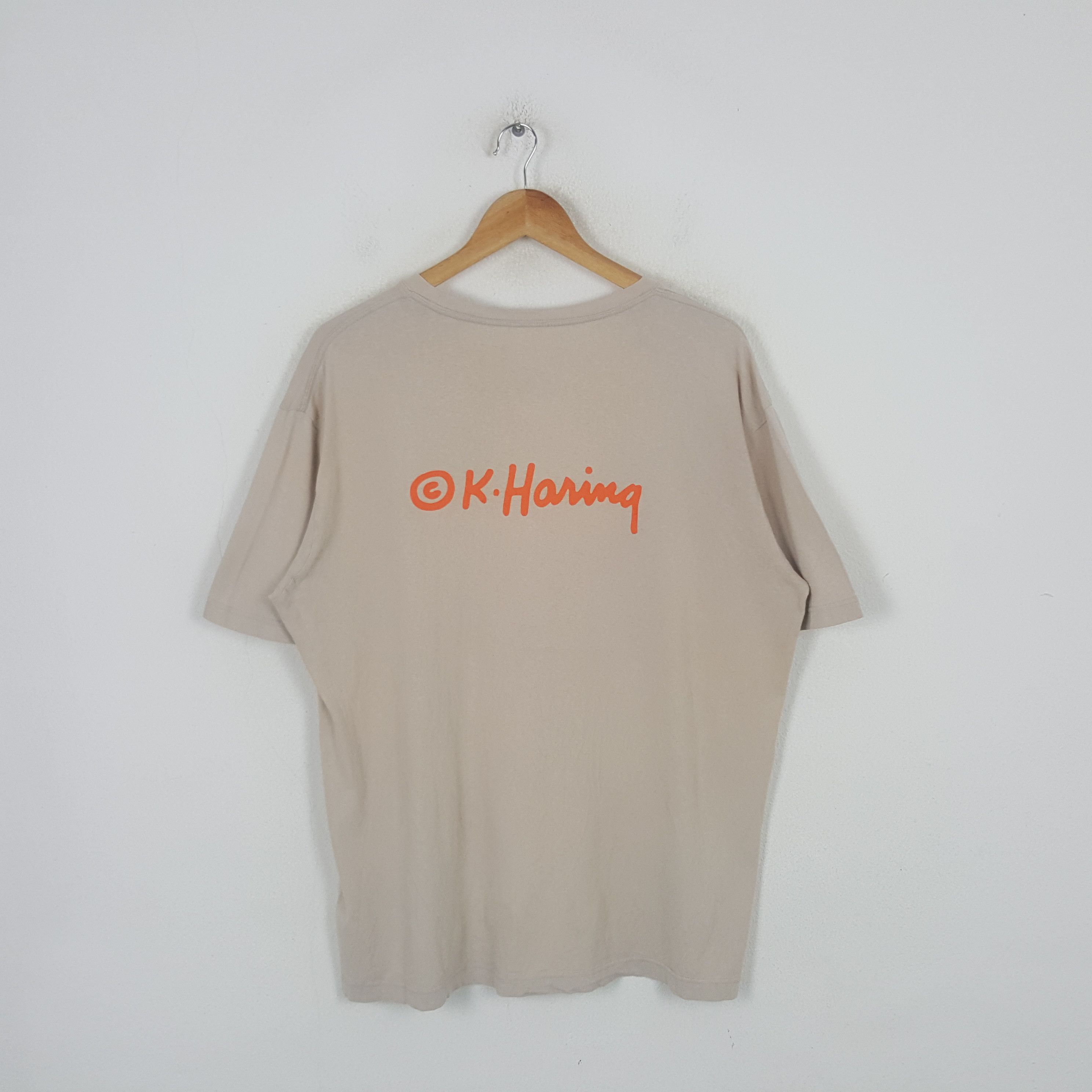 Keith Haring Vintage K. Haring American Art Tshirt RR30 Size US XL / EU 56 / 4 - 3 Thumbnail