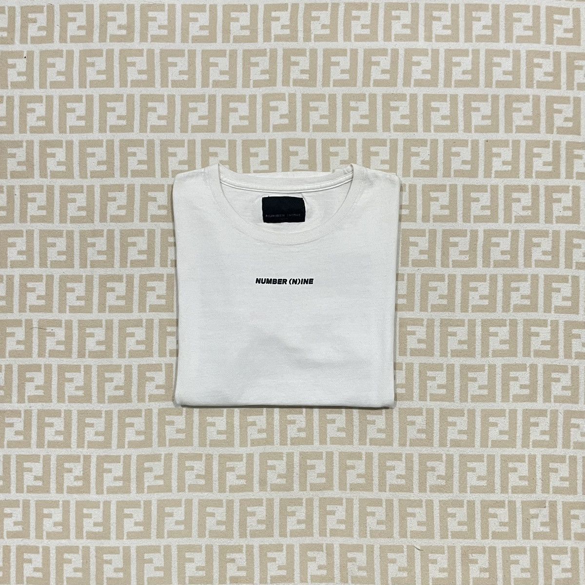 Japanese Brand Number (N)ine Spellout Tee Size US M / EU 48-50 / 2 - 1 Thumbnail