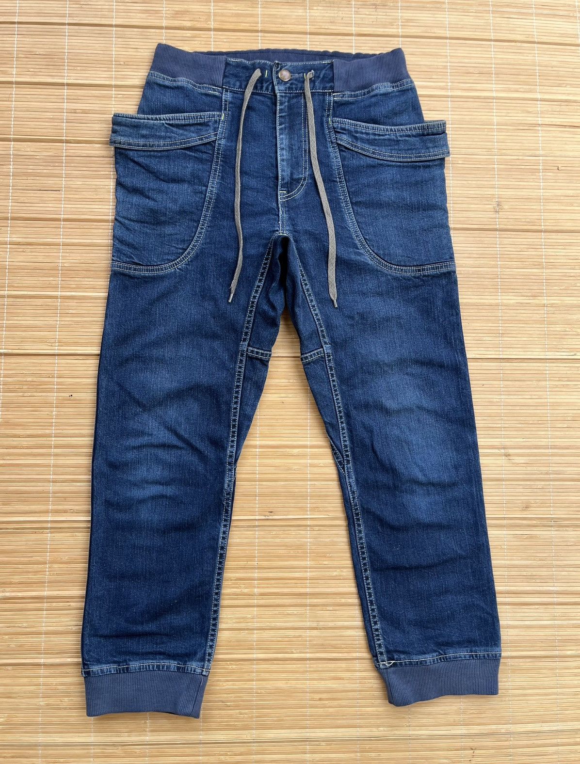 Go hemp Japanese brand 3 quarter pants stretchable