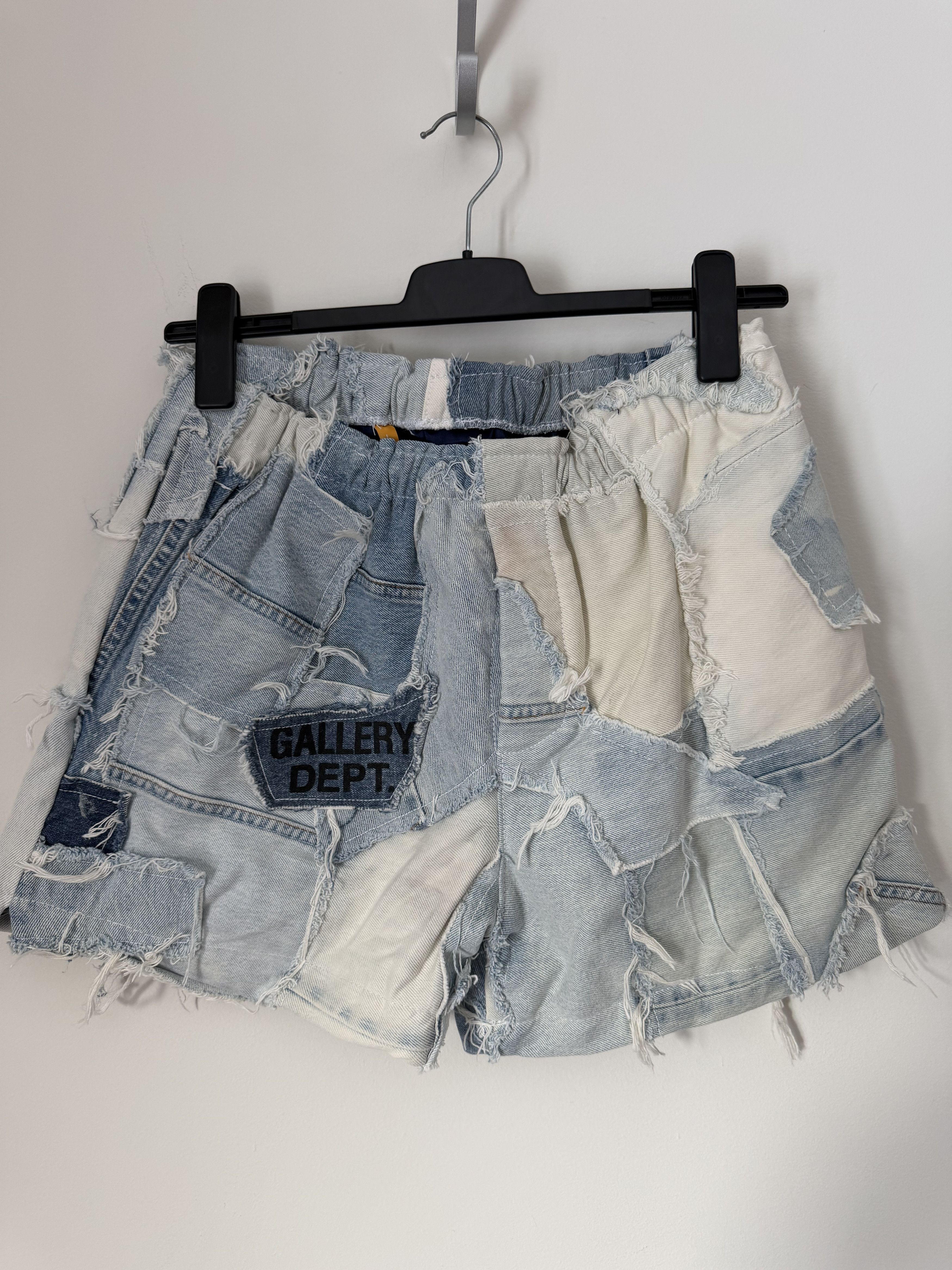 Gallery Dept. Gallery Dept. Patchwork Denim Zuma Shorts Size US 34 / EU 50 - 1 Thumbnail