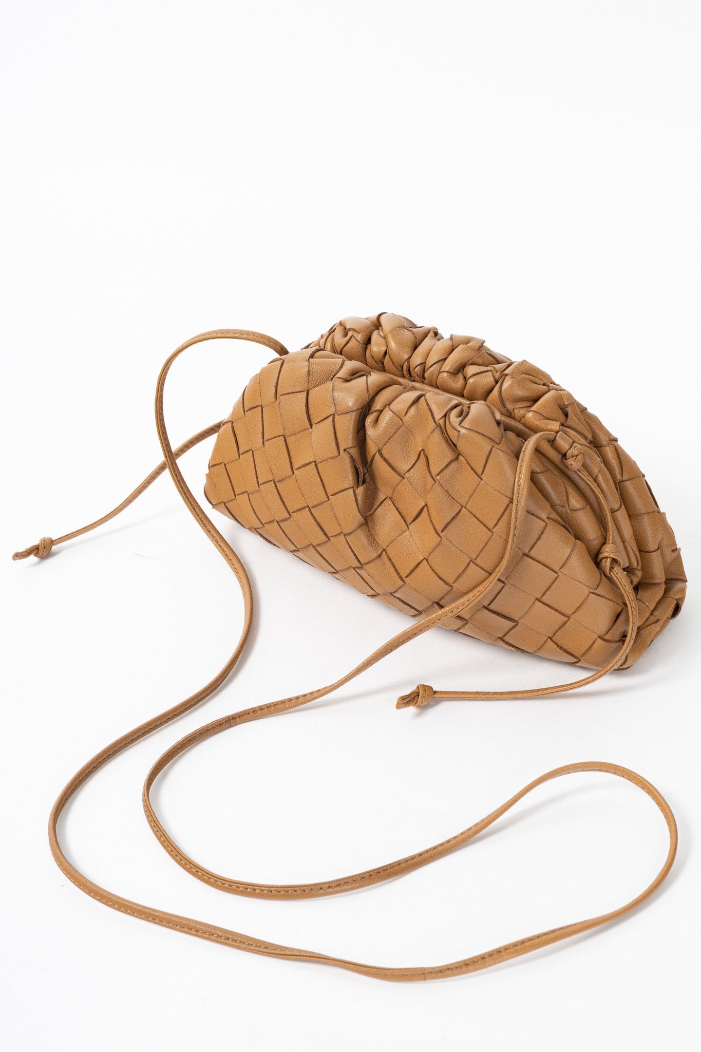 Bottega Veneta Bottega Veneta The Mini Pouch Nappa Intrecciato Crossbody Size ONE SIZE - 6 Thumbnail