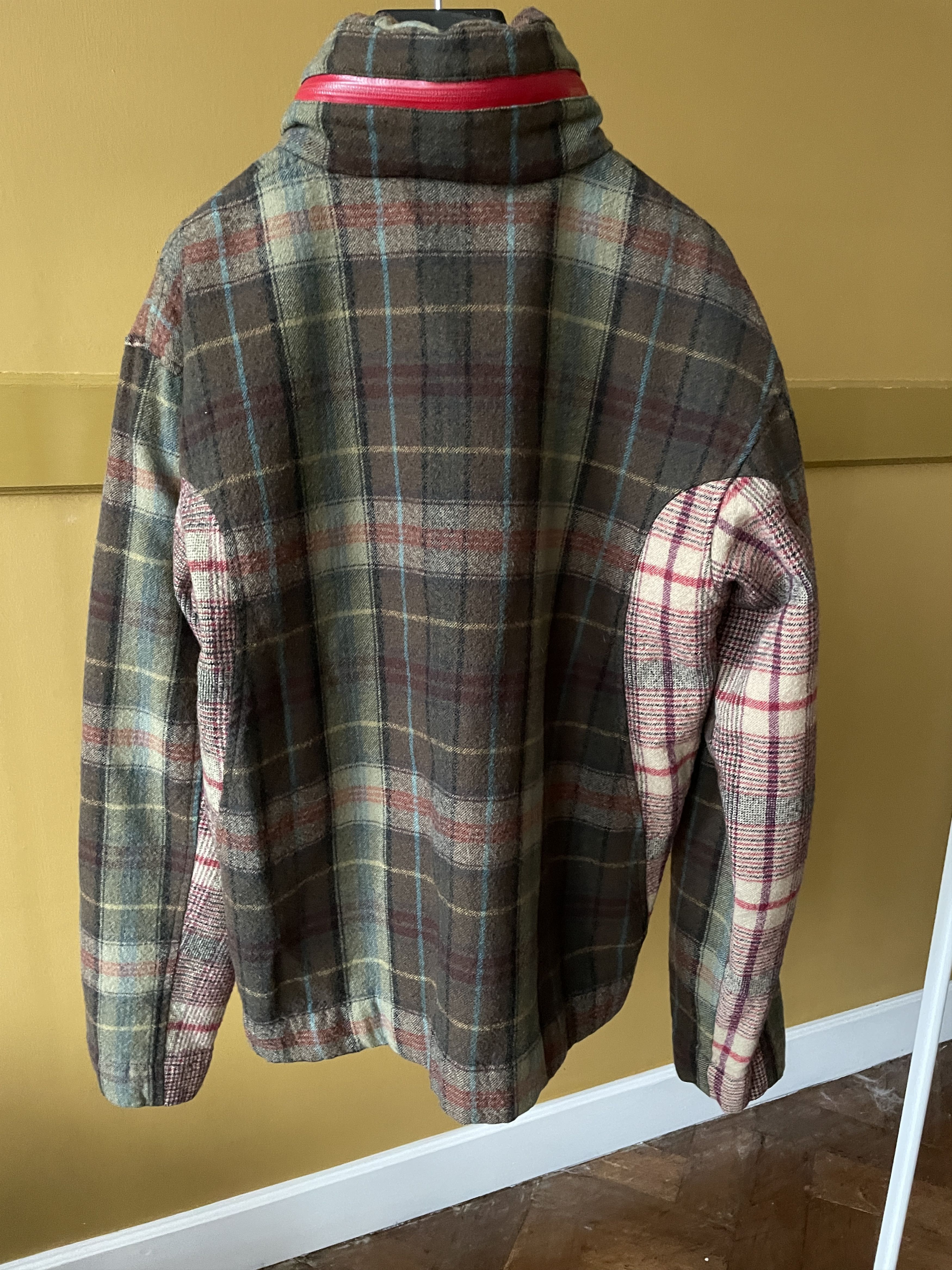 Comme des Garcons CDG Plaid Wool Flannel Jacket 2008 | Grailed