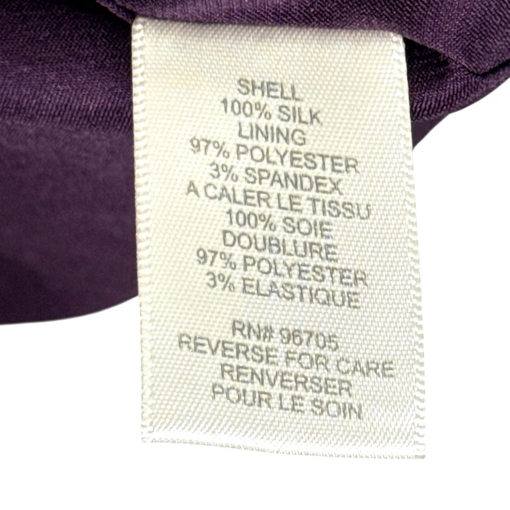 Rebecca Taylor Rebecca Taylor Violet Tutu Dress Sleeveless Mini Silk Blend Party Size 6 Womens Purple Satin Ruffle Sweetheart Size M / US 6-8 / IT 42-44 - 6 Thumbnail