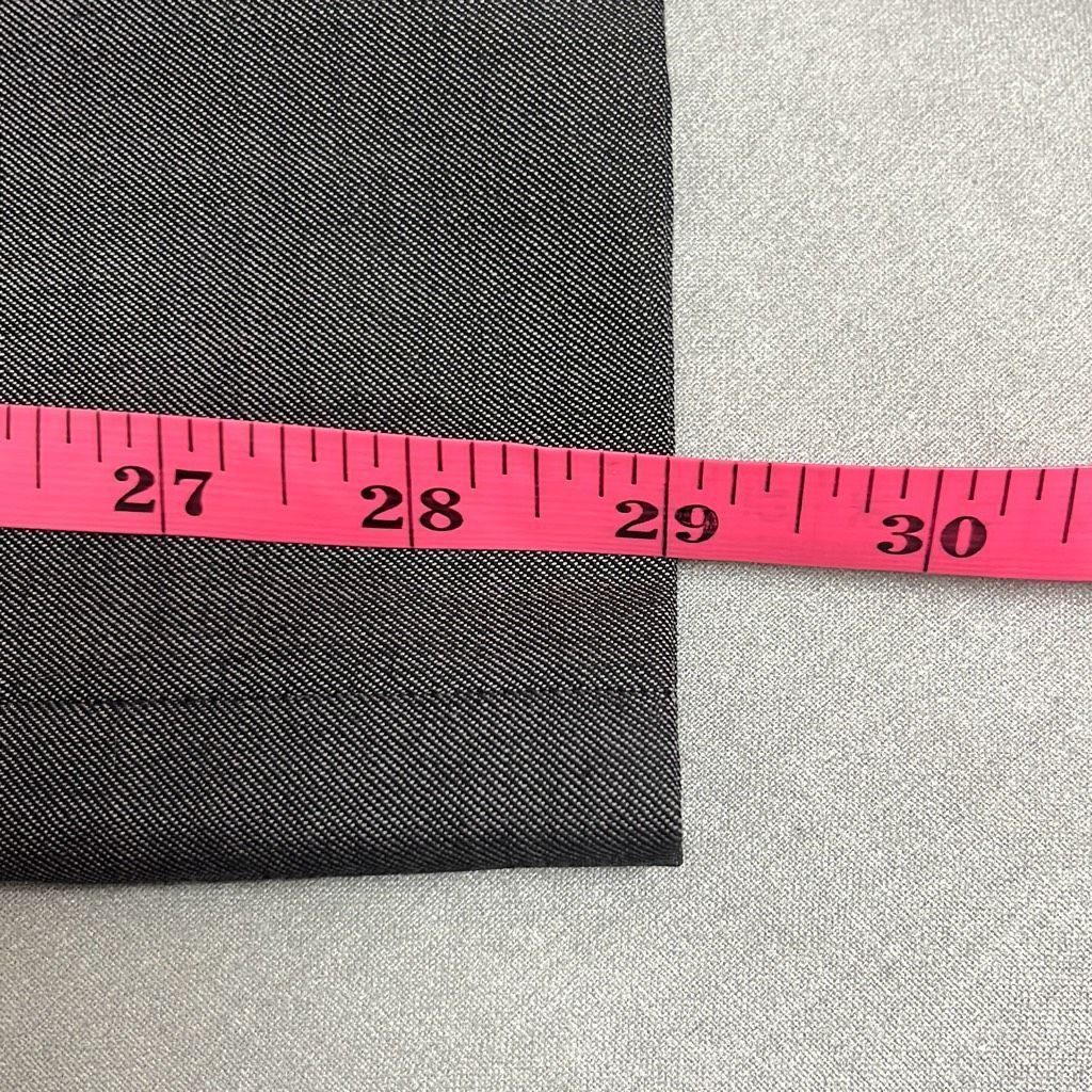 Stella McCartney Stella McCartney Womens 40 Medium Wool Dress Pants Gray Pock Size 28" / US 6 / IT 42 - 12 Thumbnail