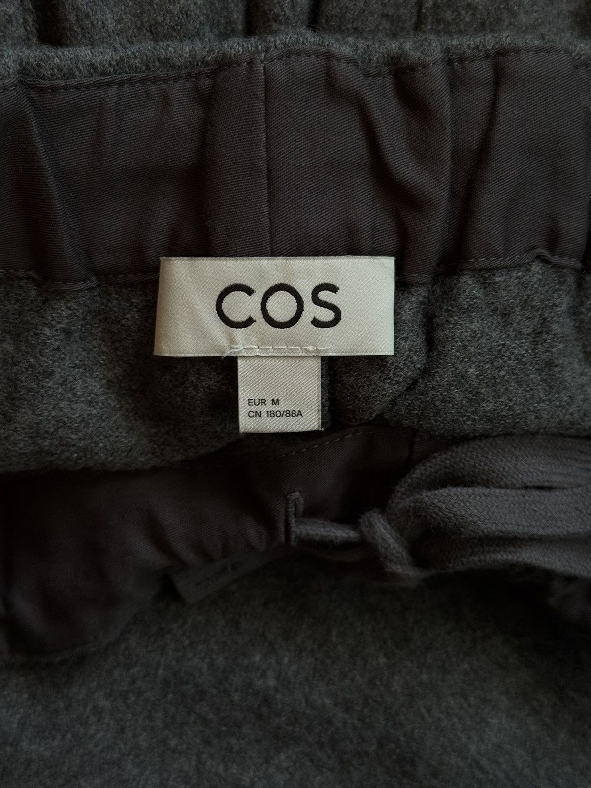 Cos × Designer Cos wide leg boiled wool pants Size US 32 / EU 48 - 5 Thumbnail