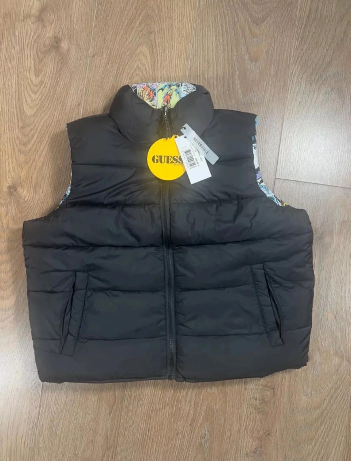 Guess Guess Originals x Batman Reversible Black Puffer rpr €260 Size US M / EU 48-50 / 2 - 2 Thumbnail