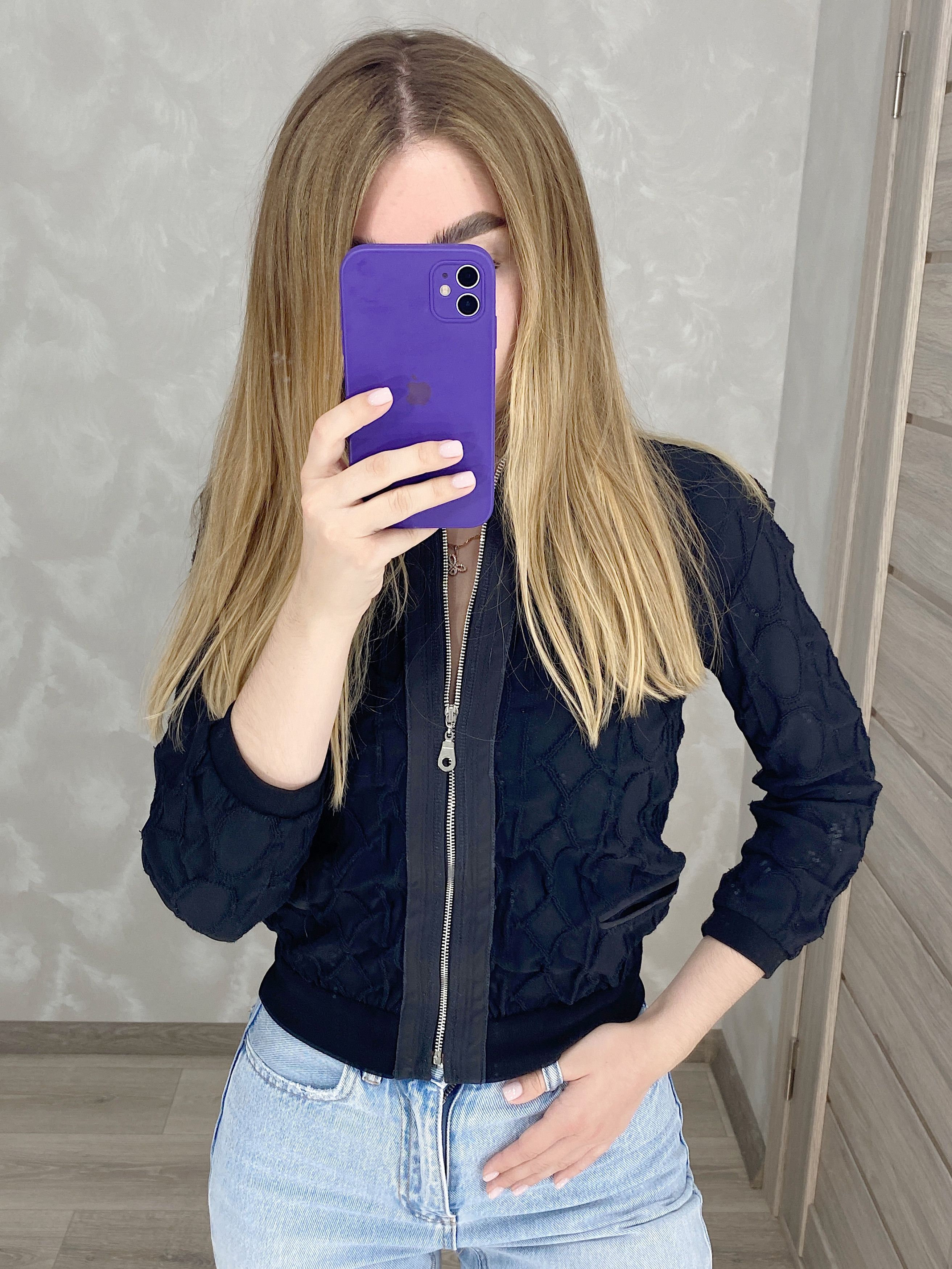 Designer × Marithe + Francois Girbaud Marithe Francois Girbaud Bomber Jacket Women Ladies Size S / US 4 / IT 40 - 1 Thumbnail