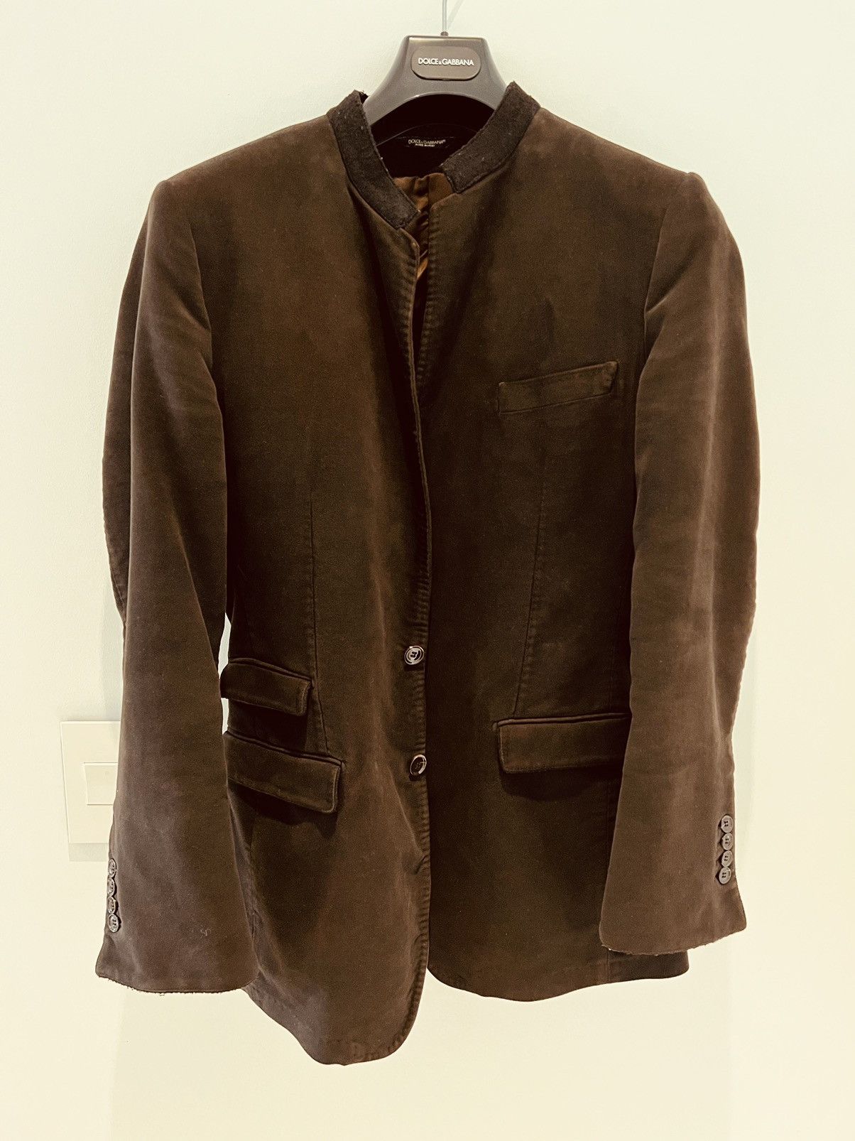Dolce & Gabbana Dolce & Gabbana brown jacket Size US M / EU 48-50 / 2 - 1 Thumbnail