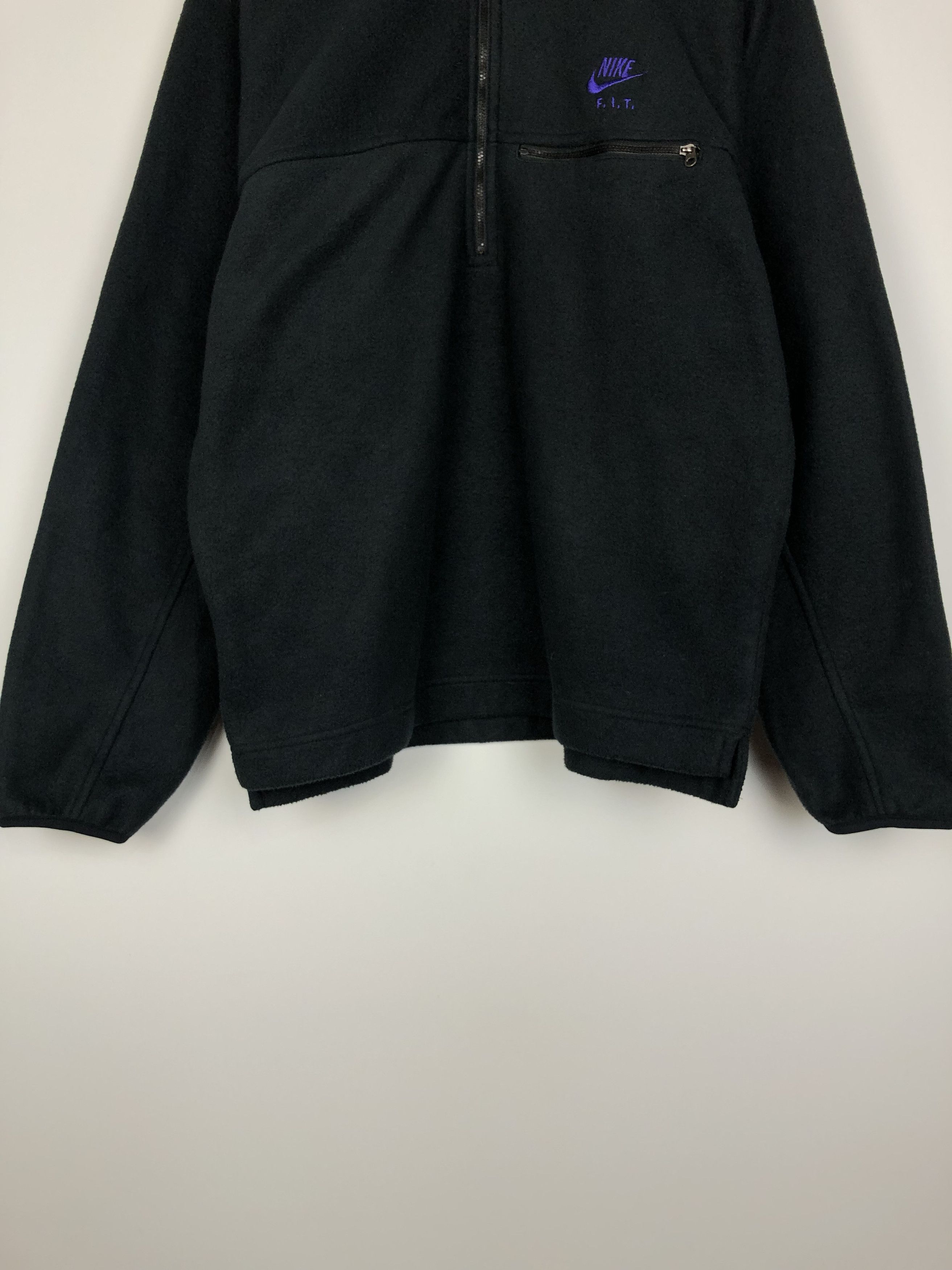 Nike Nike F.I.T. Vintage Fleece Jacket Black size M Size US M / EU 48-50 / 2 - 3 Thumbnail