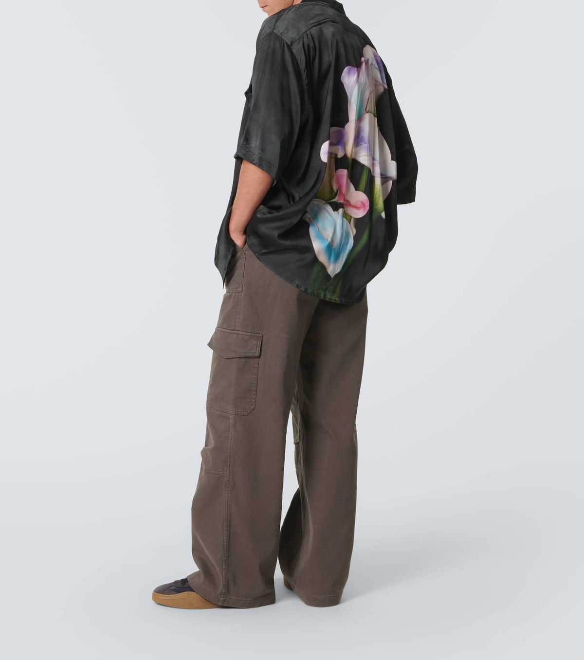 Acne Studios Acne Studios Twill Cargo Trouser - Khaki/Green 52 Size US 36 / EU 52 - 3 Thumbnail